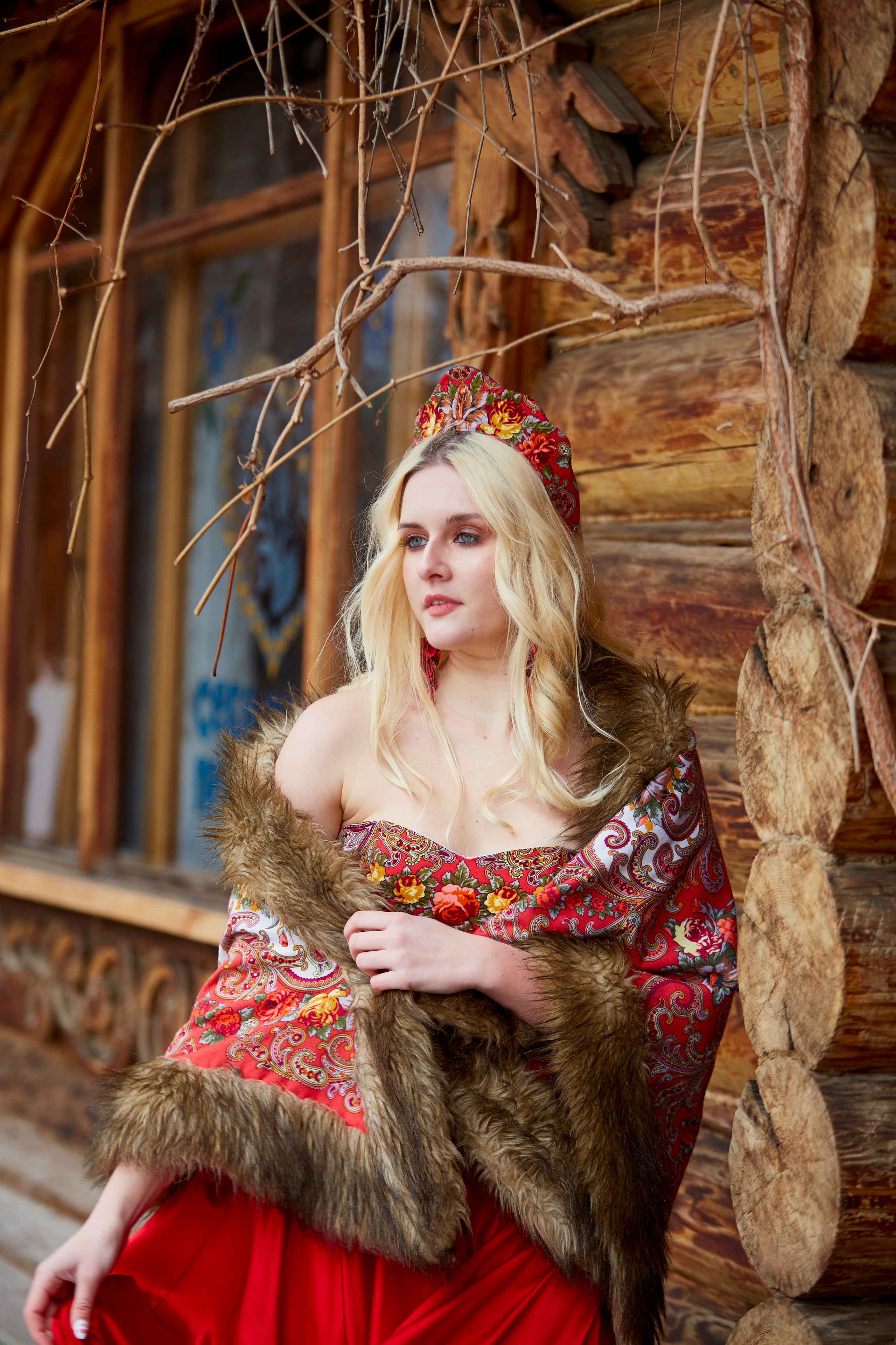 Фотосессия в русском стиле. Свадебный фотограф Москва и Московская область Борисов Сергей