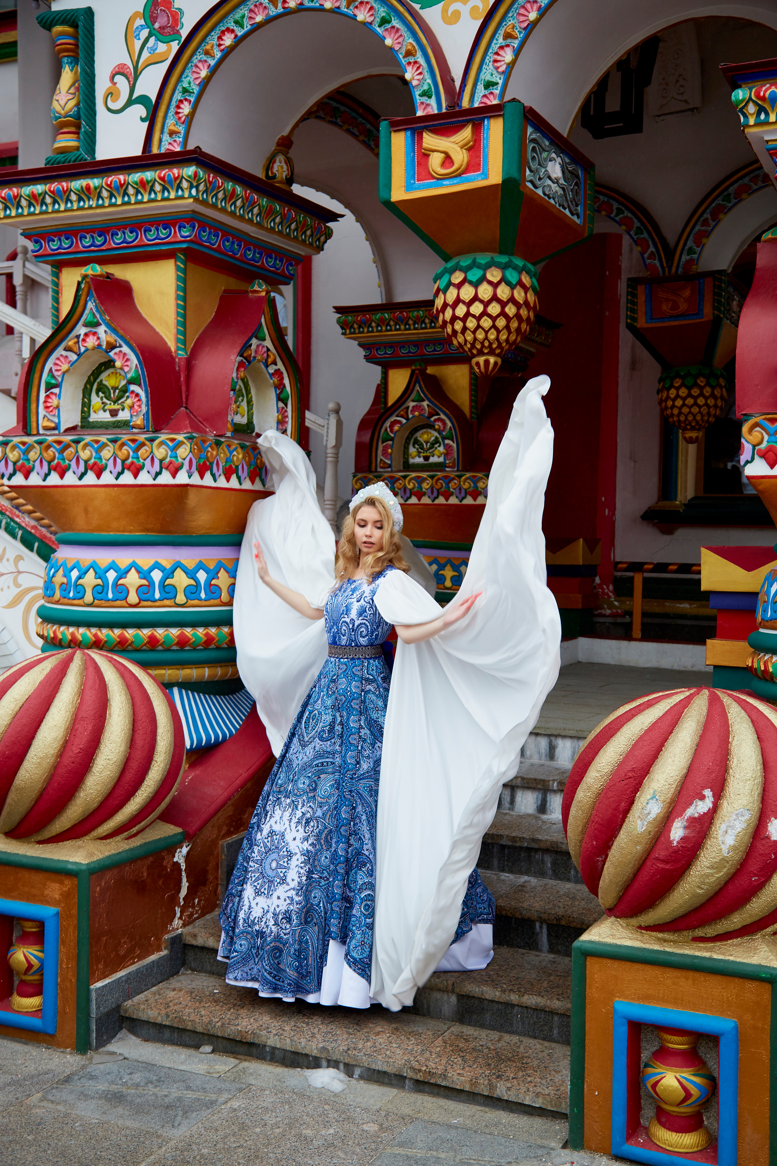 Фотосессия в русском стиле. Свадебный фотограф Москва и Московская область Борисов Сергей