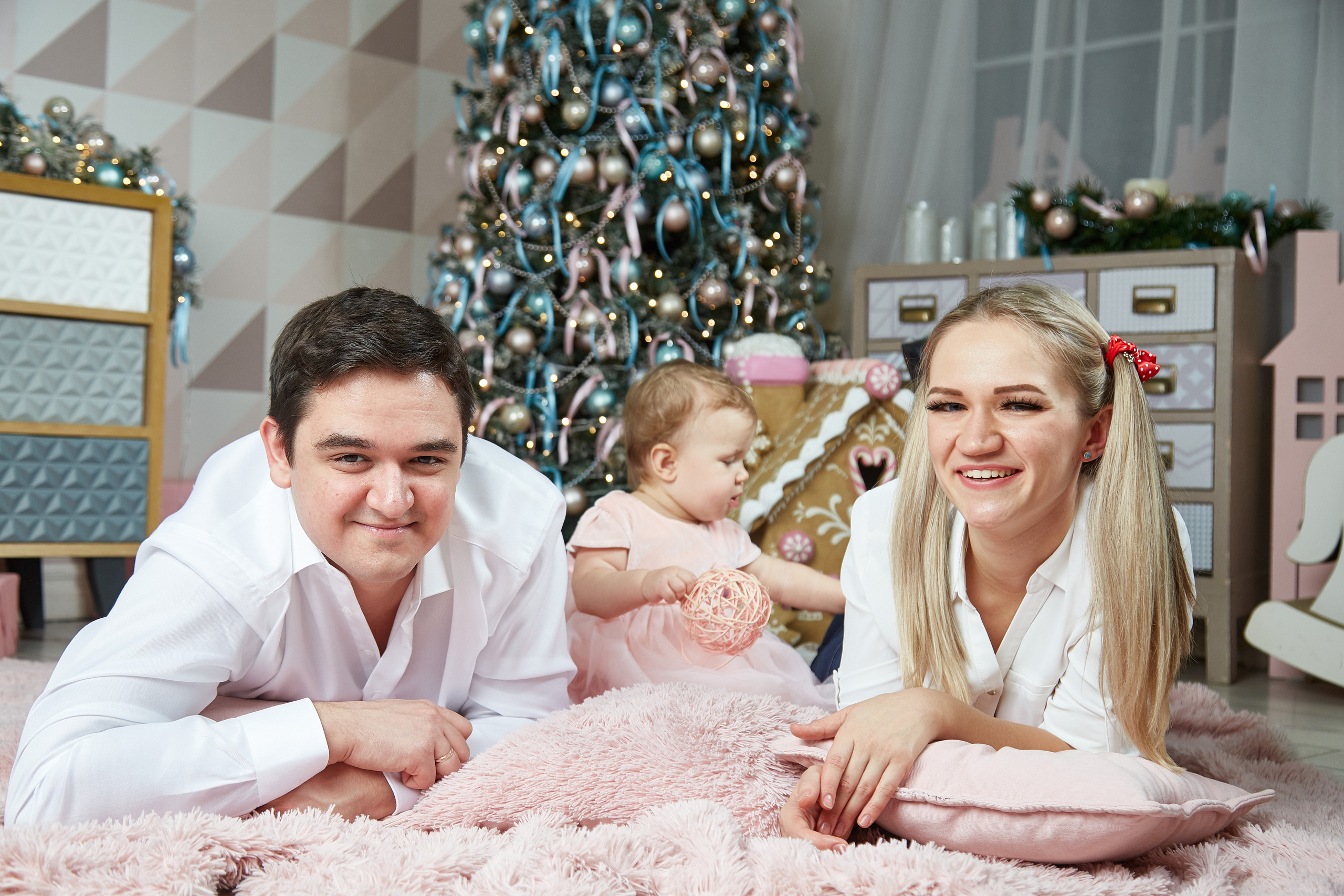 Новый год. Фотостудия. Семейная фотография. Свадебный фотограф Москва и Московская область Борисов Сергей
