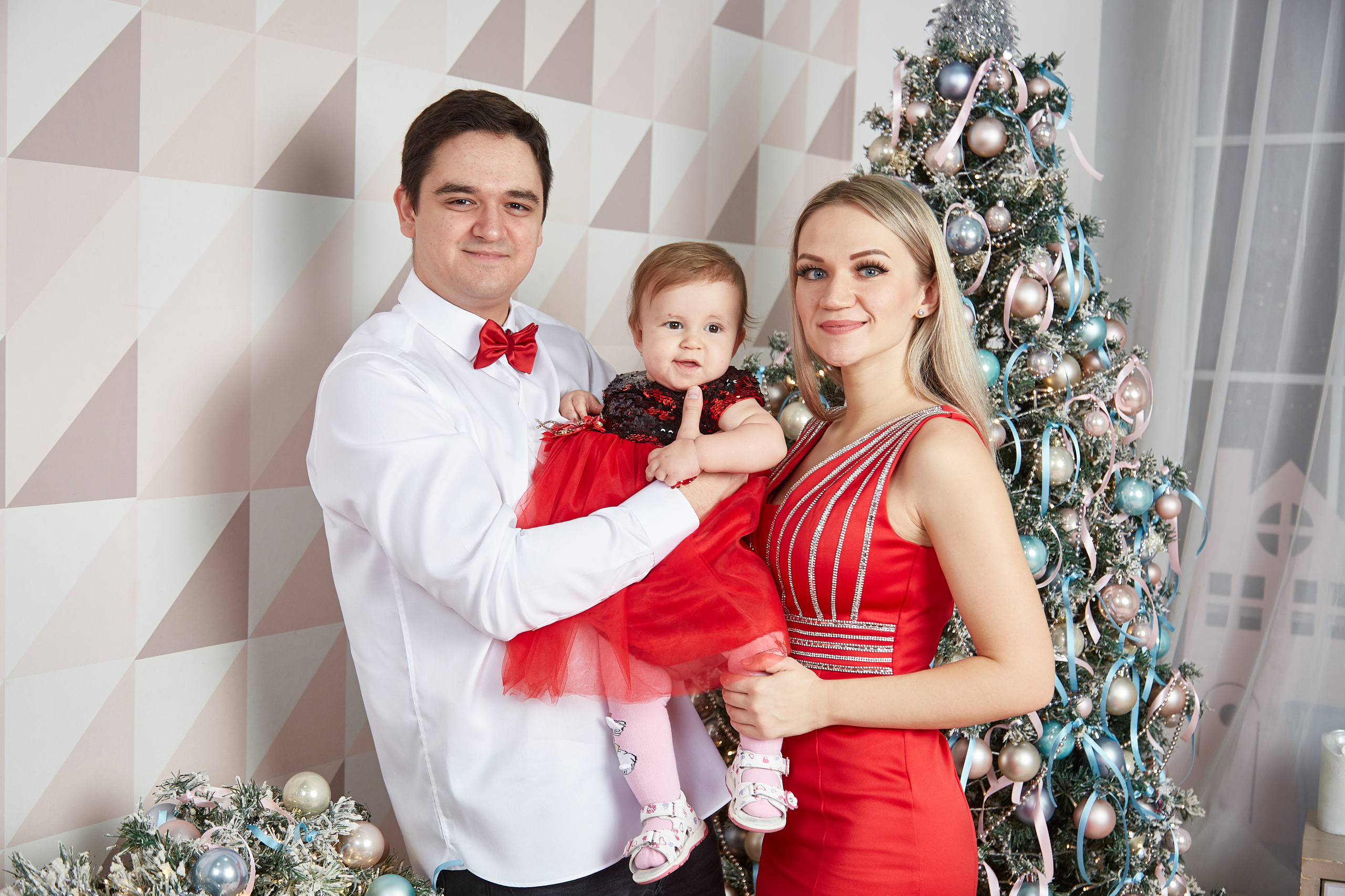 Новый год. Фотостудия. Семейная фотография. Свадебный фотограф Москва и Московская область Борисов Сергей