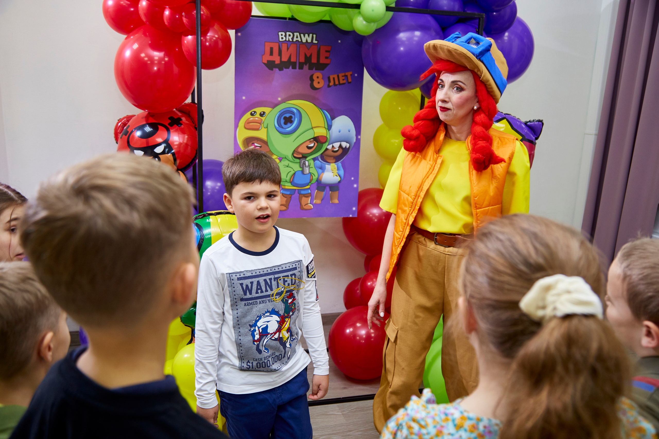 Диме 8 лет. Brawl Stars. Свадебный фотограф Москва и Московская область Борисов Сергей