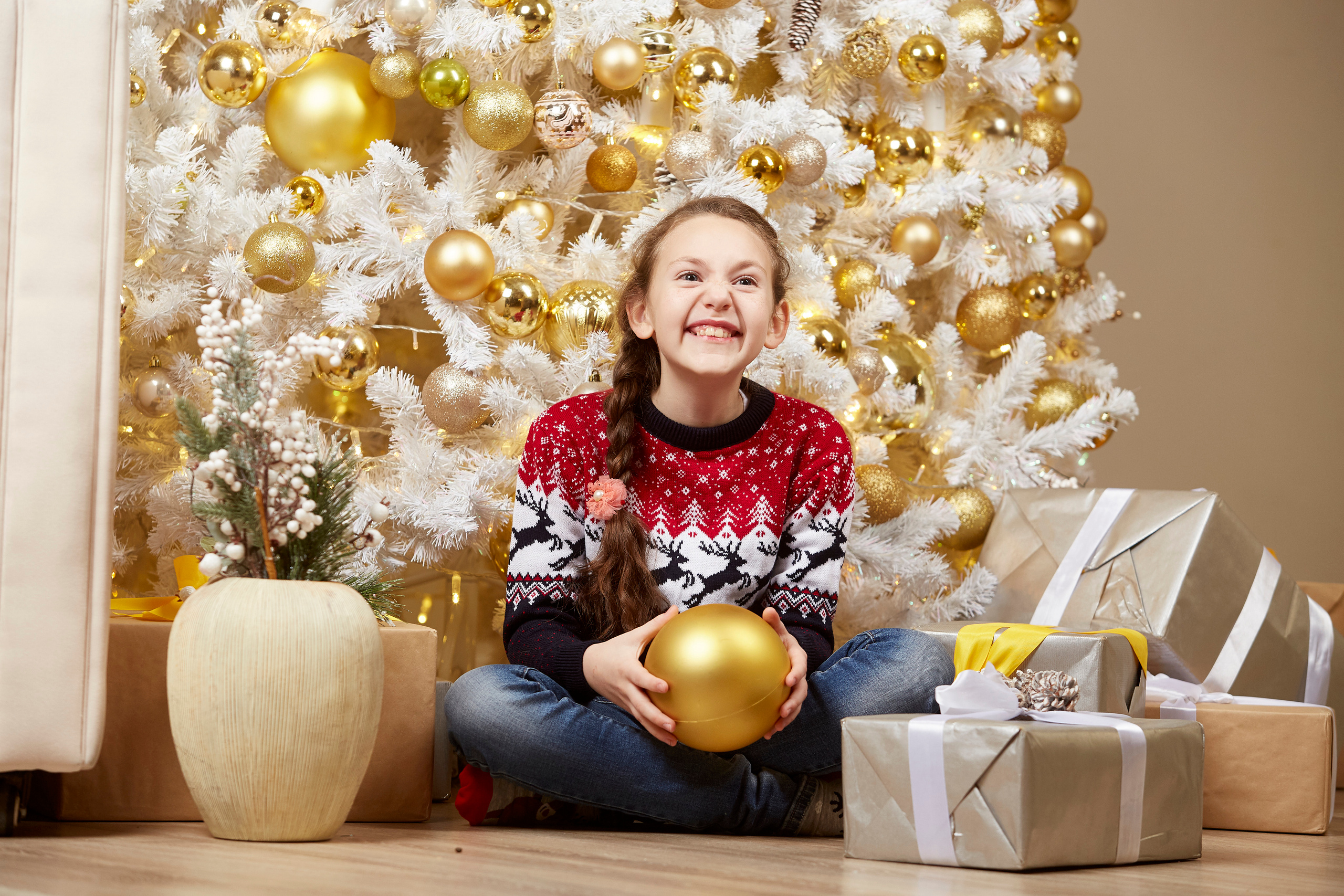 Новогодняя фотосессия в студии. Свадебный фотограф Москва и Московская область Борисов Сергей