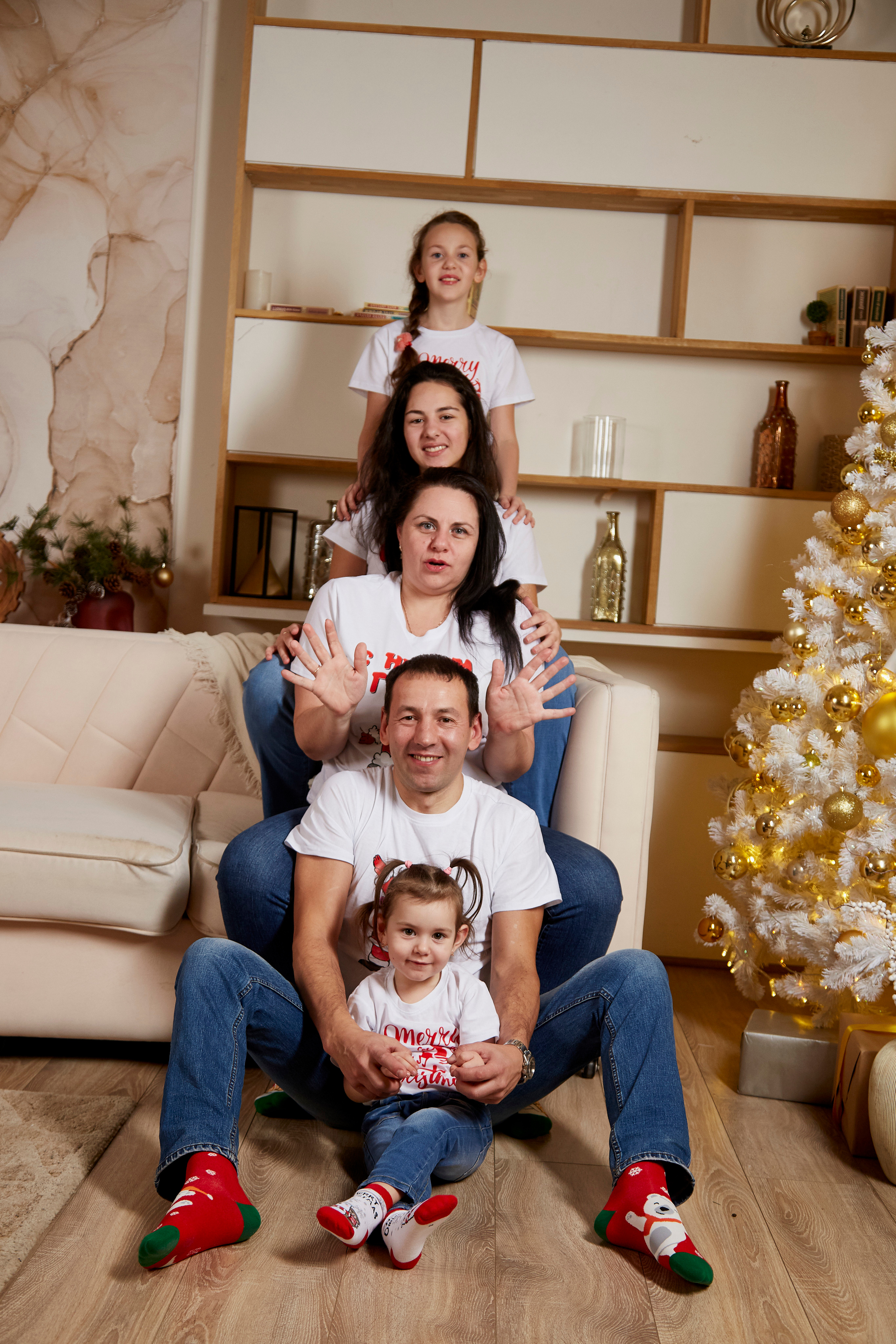 Новогодняя фотосессия в студии. Свадебный фотограф Москва и Московская область Борисов Сергей