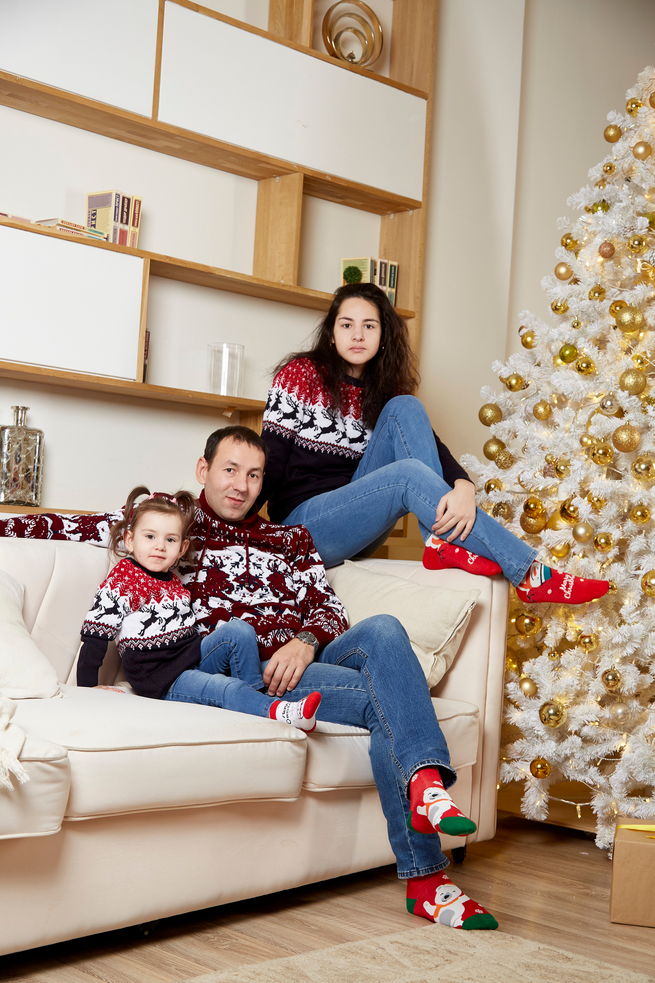 Новогодняя фотосессия в студии. Свадебный фотограф Москва и Московская область Борисов Сергей