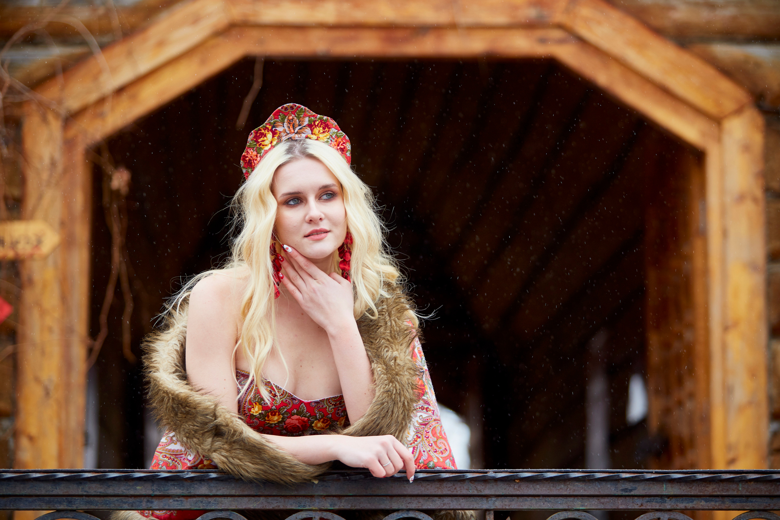 Фотосессия в русском стиле. Свадебный фотограф Москва и Московская область Борисов Сергей