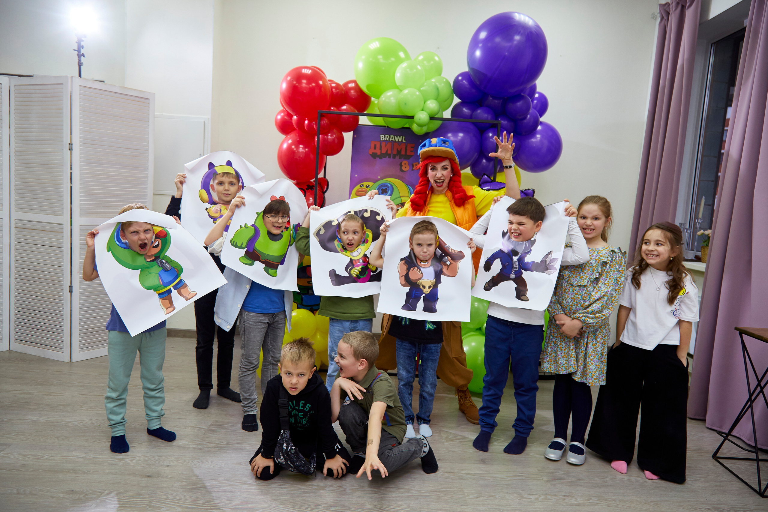 Диме 8 лет. Brawl Stars. Свадебный фотограф Москва и Московская область Борисов Сергей