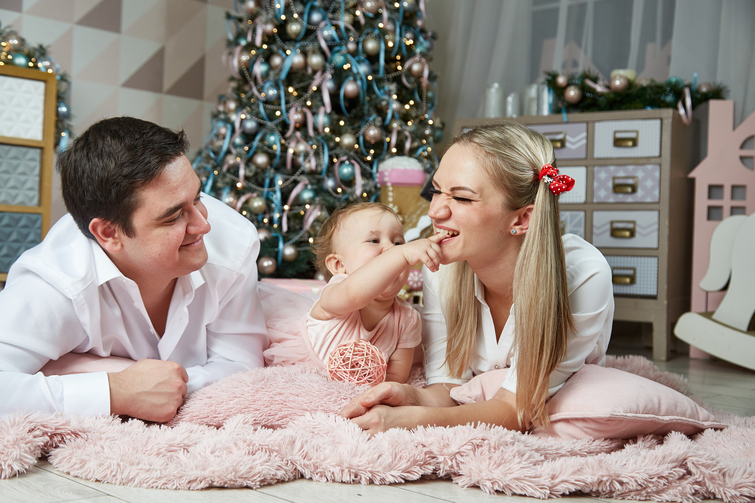 Новый год. Фотостудия. Семейная фотография. Свадебный фотограф Москва и Московская область Борисов Сергей