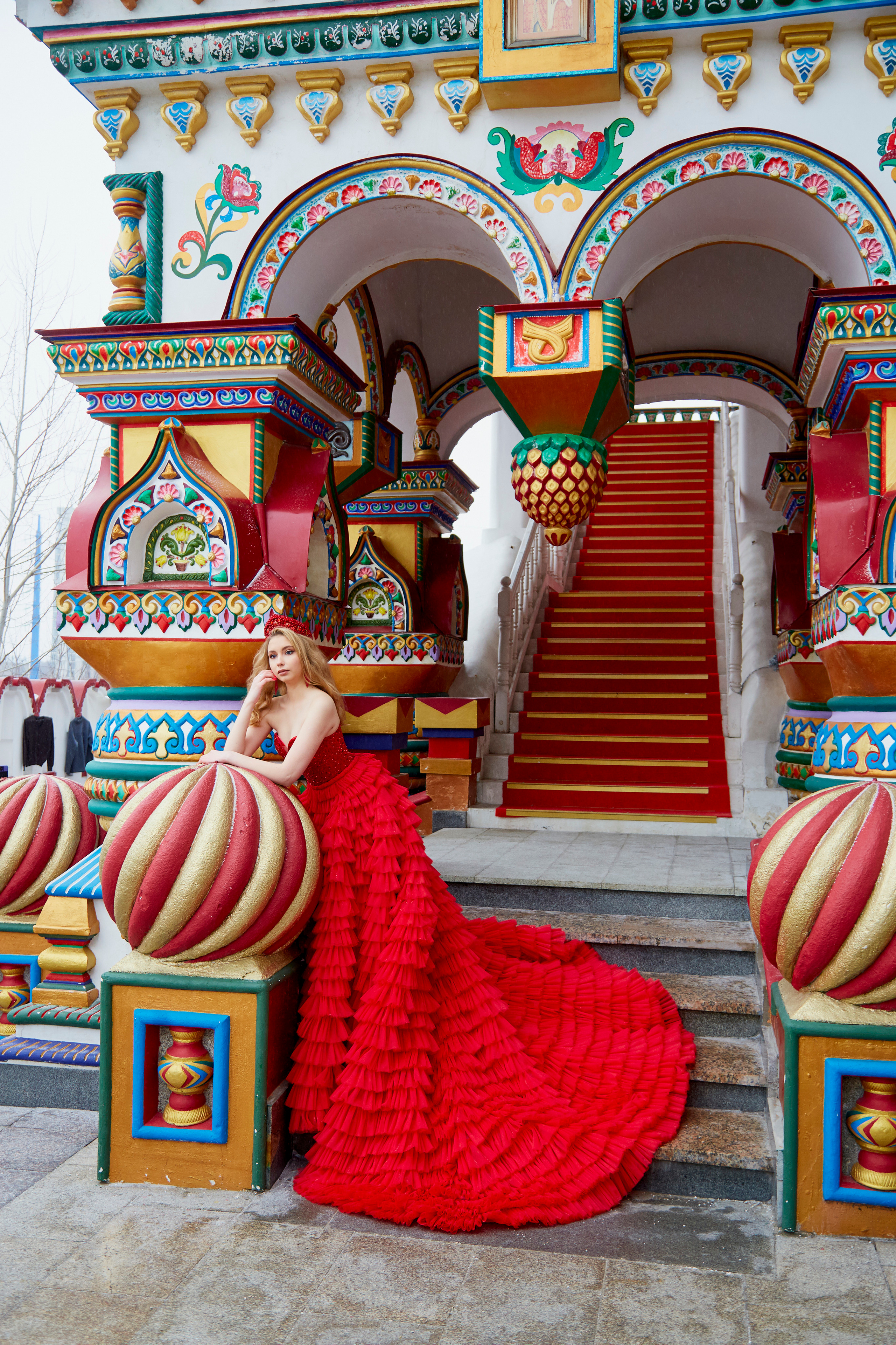 Фотосессия в русском стиле. Свадебный фотограф Москва и Московская область Борисов Сергей