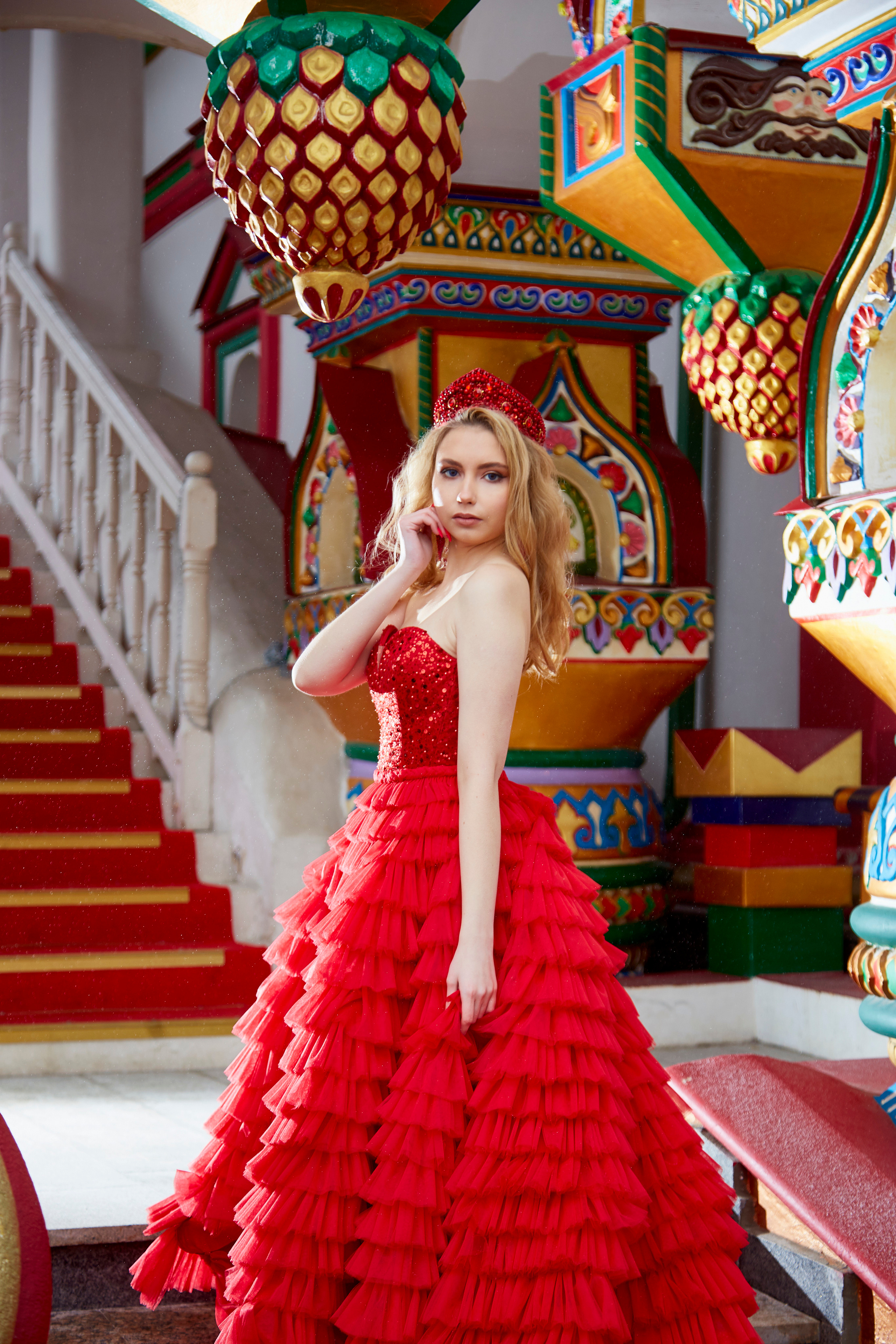 Фотосессия в русском стиле. Свадебный фотограф Москва и Московская область Борисов Сергей