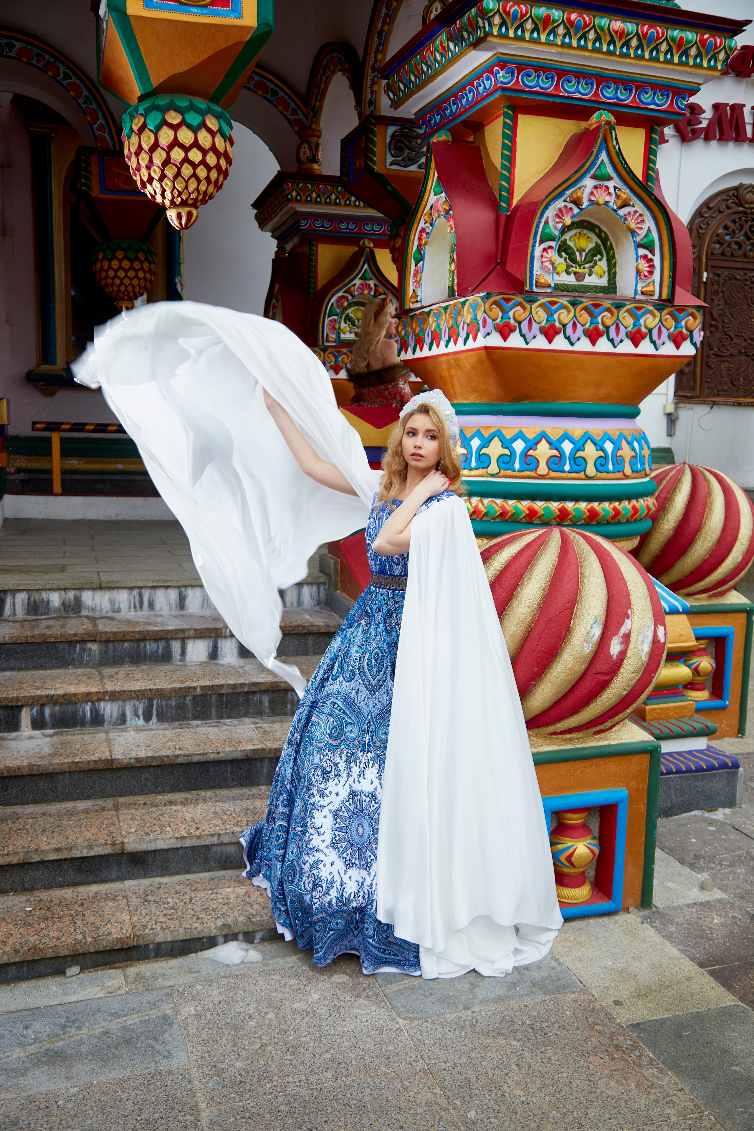 Фотосессия в русском стиле. Свадебный фотограф Москва и Московская область Борисов Сергей