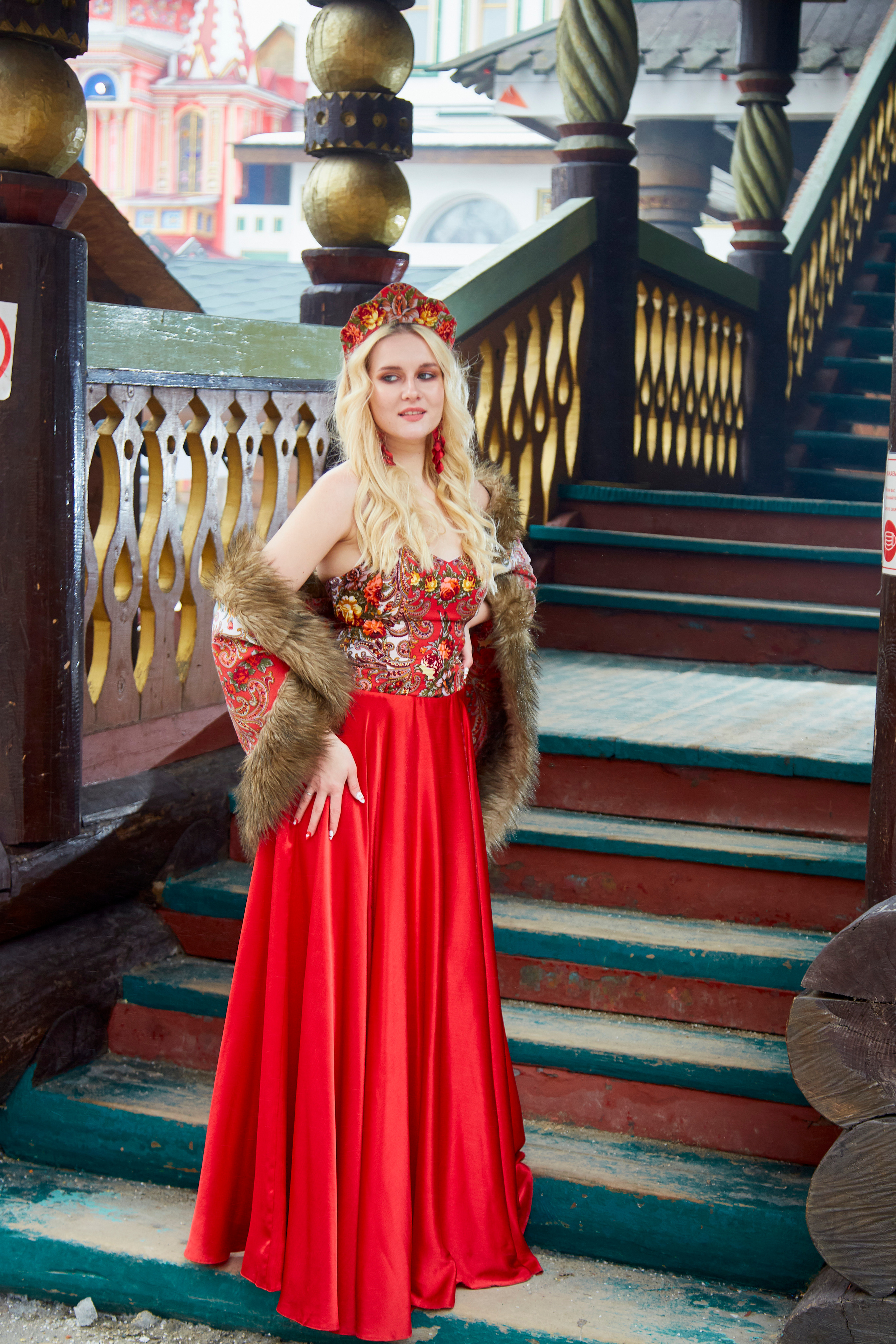 Фотосессия в русском стиле. Свадебный фотограф Москва и Московская область Борисов Сергей