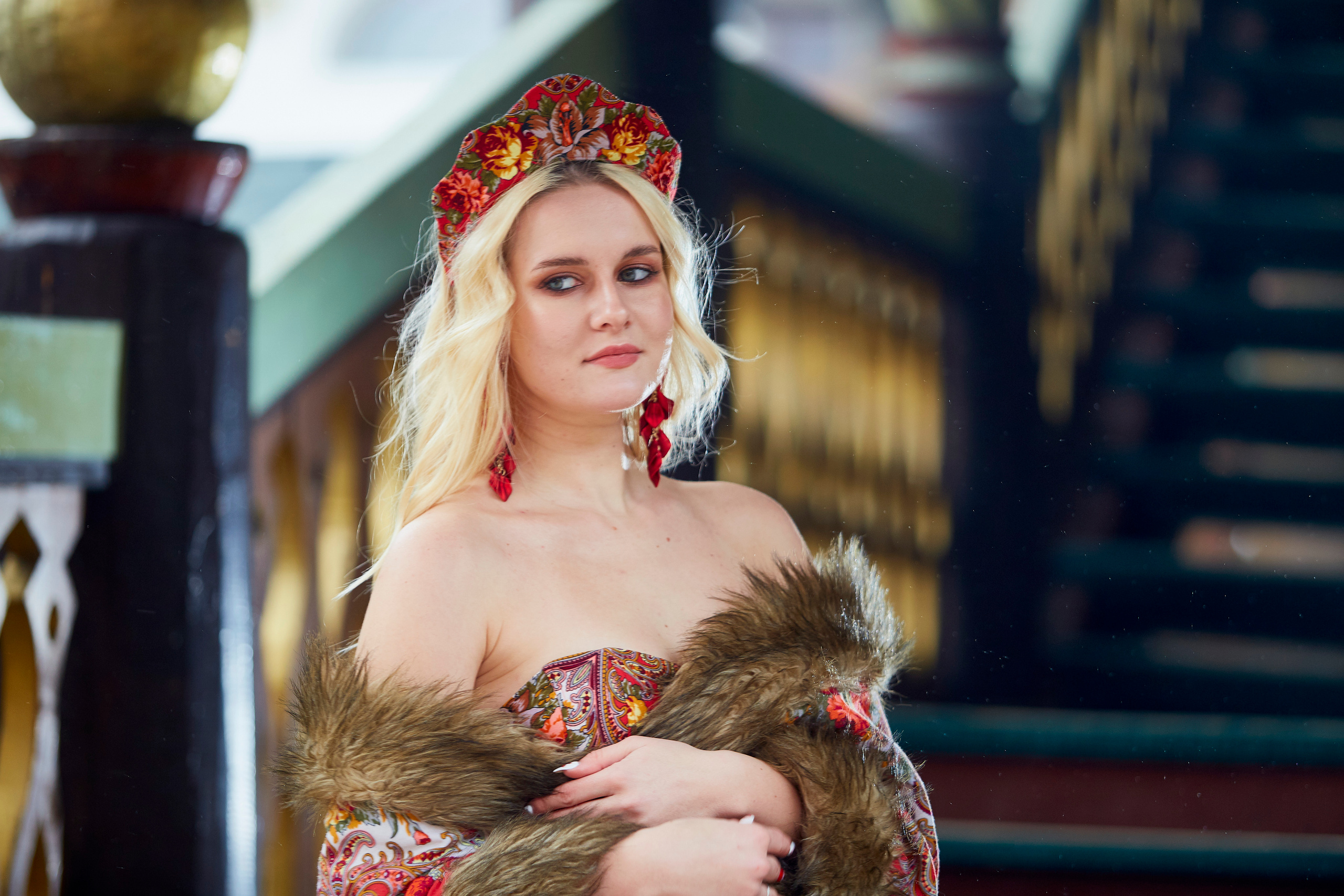 Фотосессия в русском стиле. Свадебный фотограф Москва и Московская область Борисов Сергей