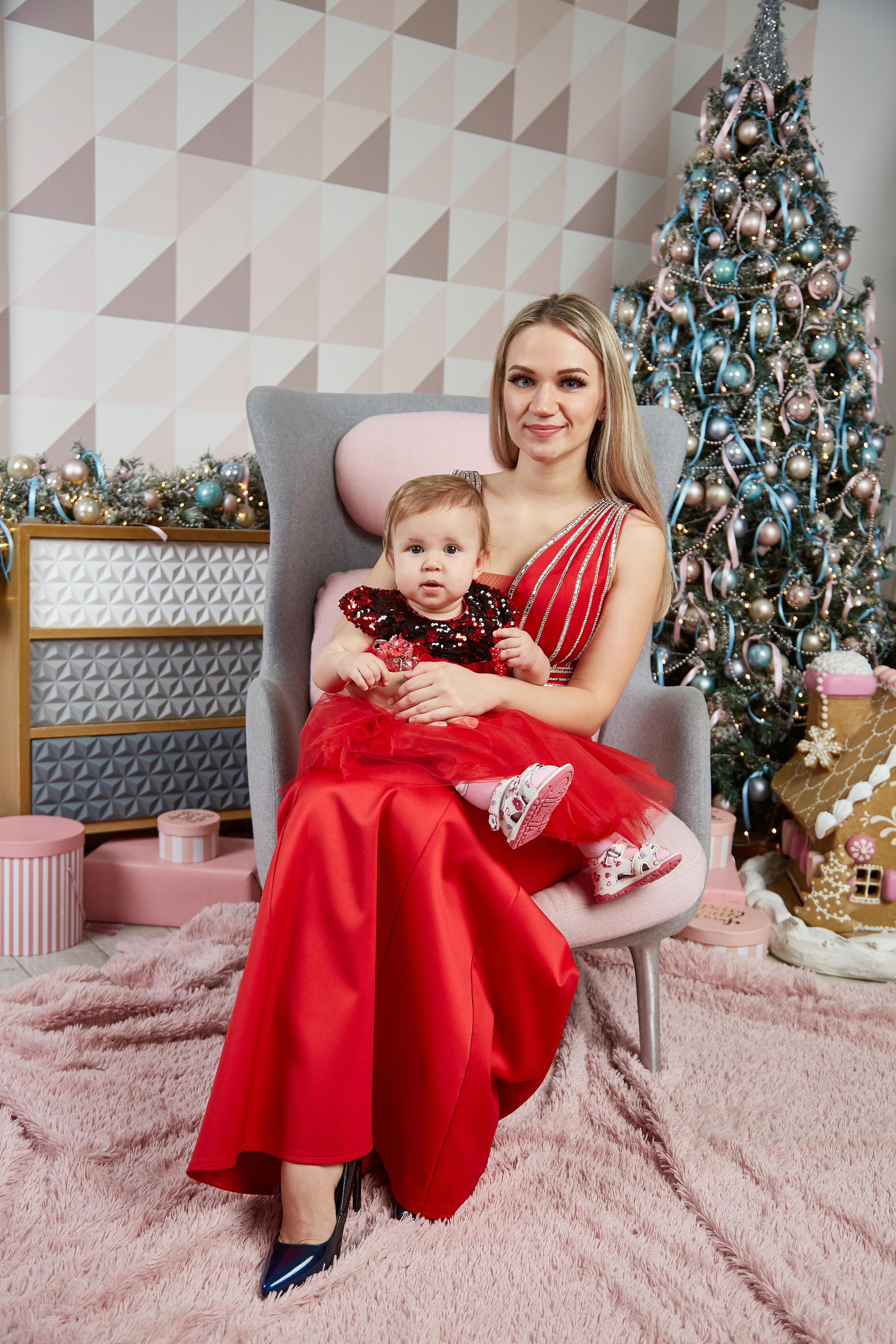 Новый год. Фотостудия. Семейная фотография. Свадебный фотограф Москва и Московская область Борисов Сергей