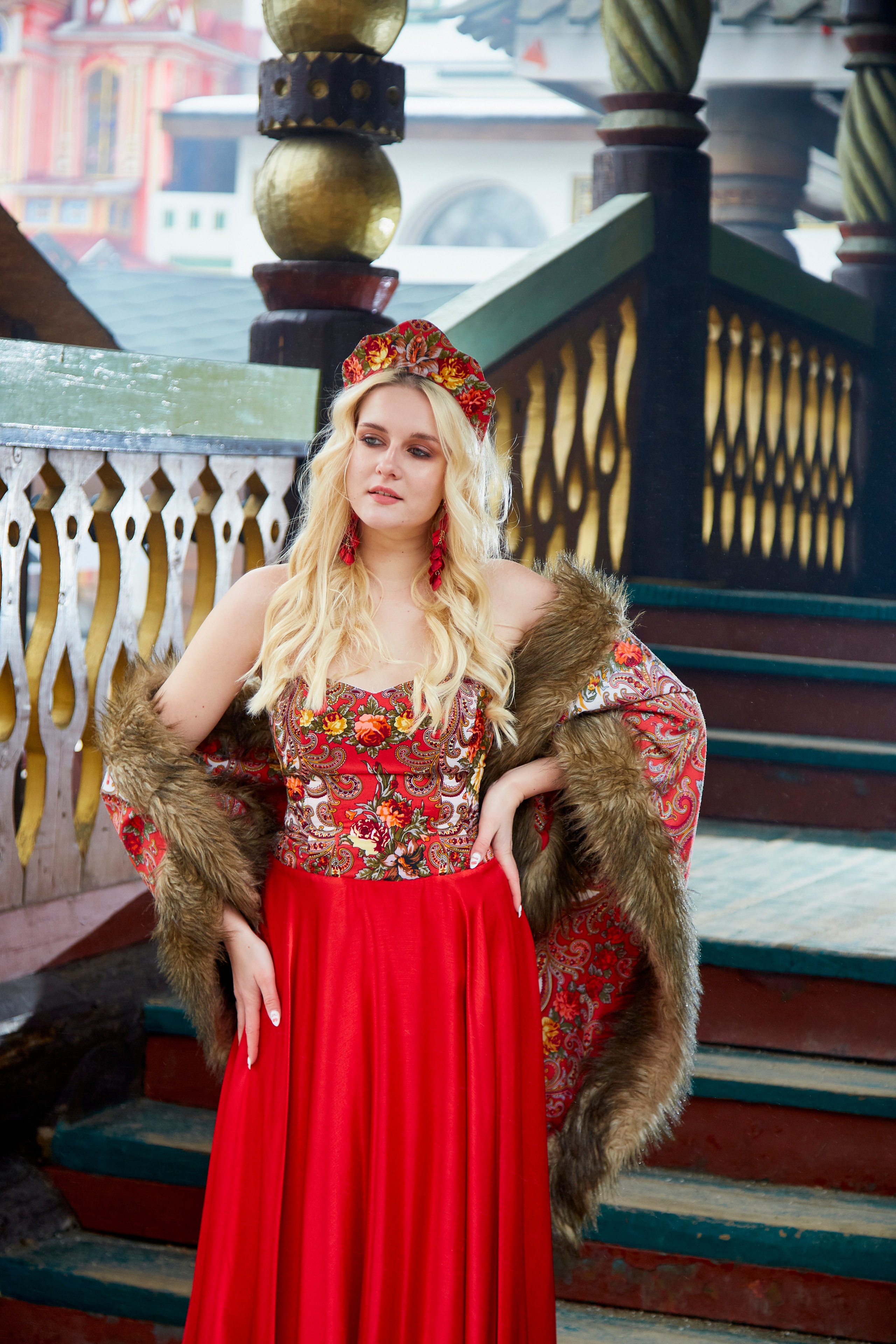 Фотосессия в русском стиле. Свадебный фотограф Москва и Московская область Борисов Сергей