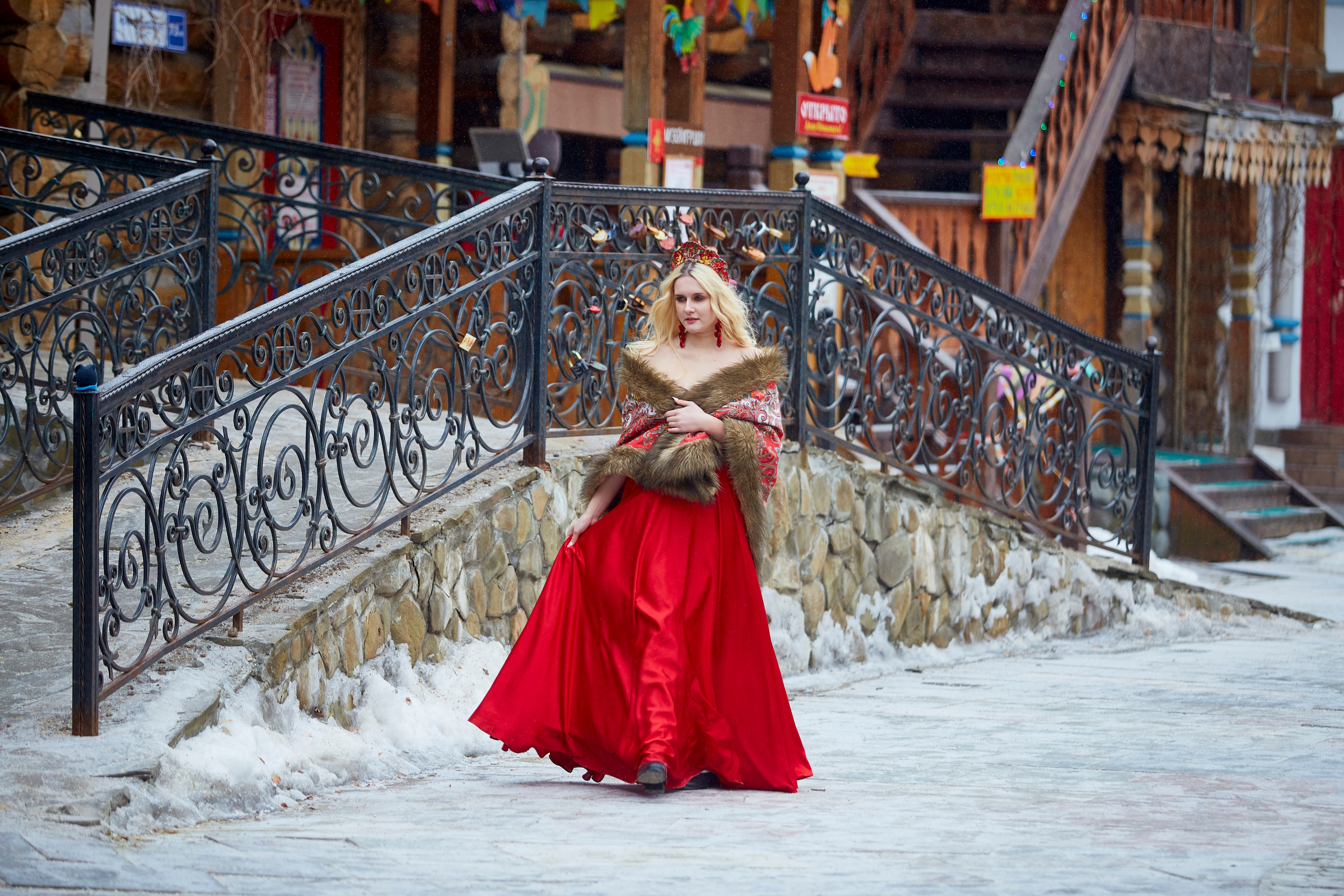 Фотосессия в русском стиле. Свадебный фотограф Москва и Московская область Борисов Сергей