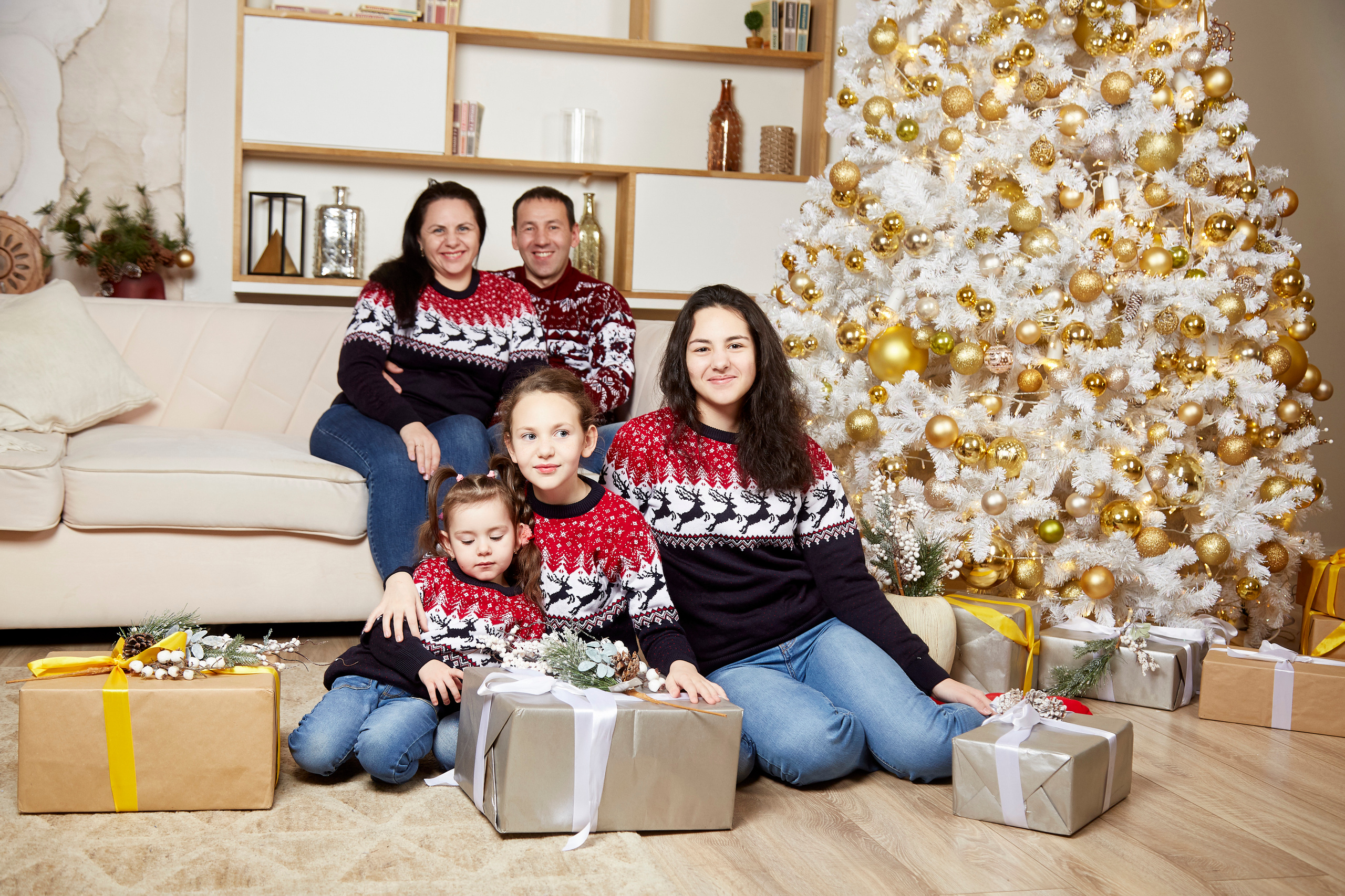Новогодняя фотосессия в студии. Свадебный фотограф Москва и Московская область Борисов Сергей
