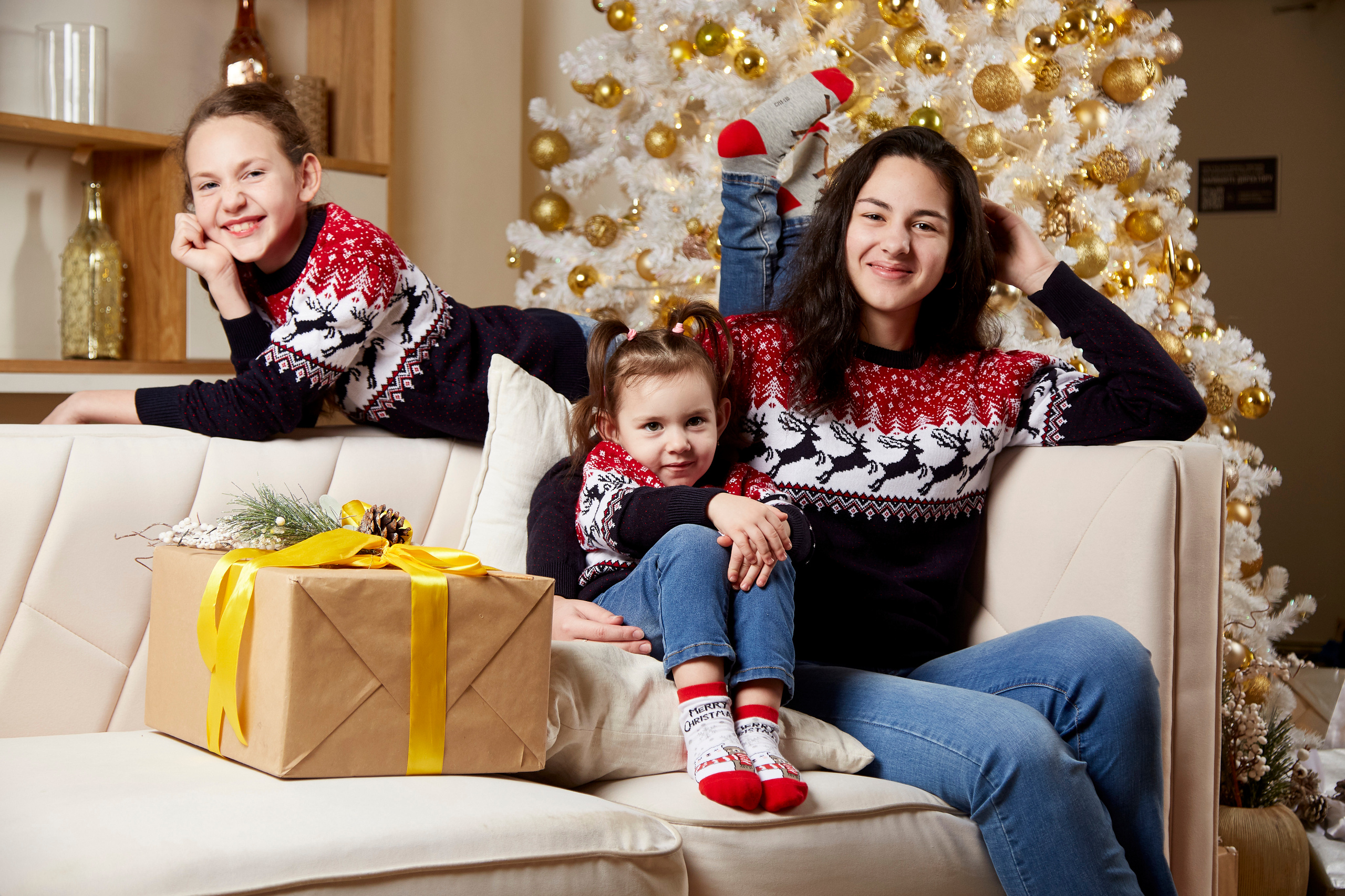 Новогодняя фотосессия в студии. Свадебный фотограф Москва и Московская область Борисов Сергей
