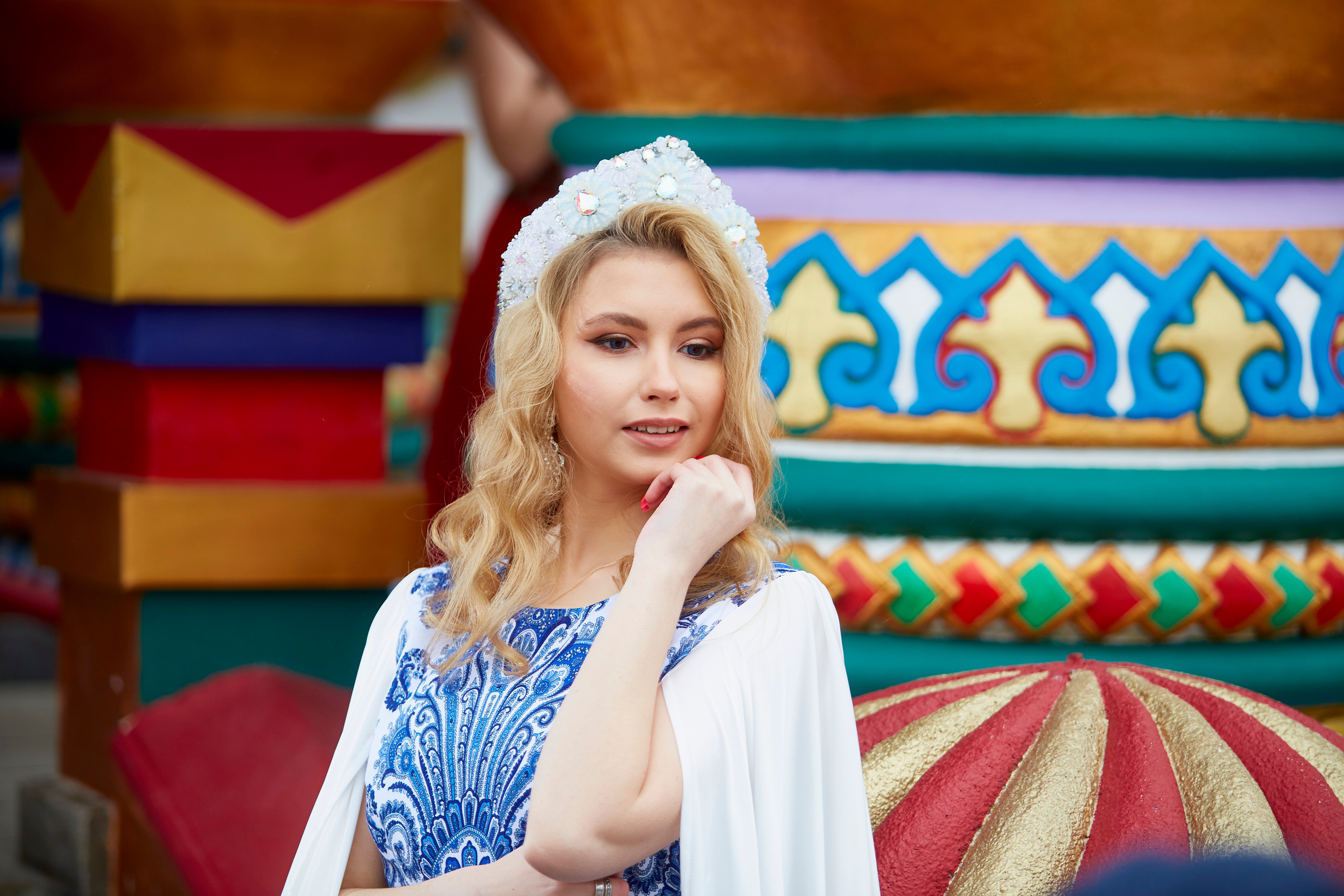 Фотосессия в русском стиле. Свадебный фотограф Москва и Московская область Борисов Сергей