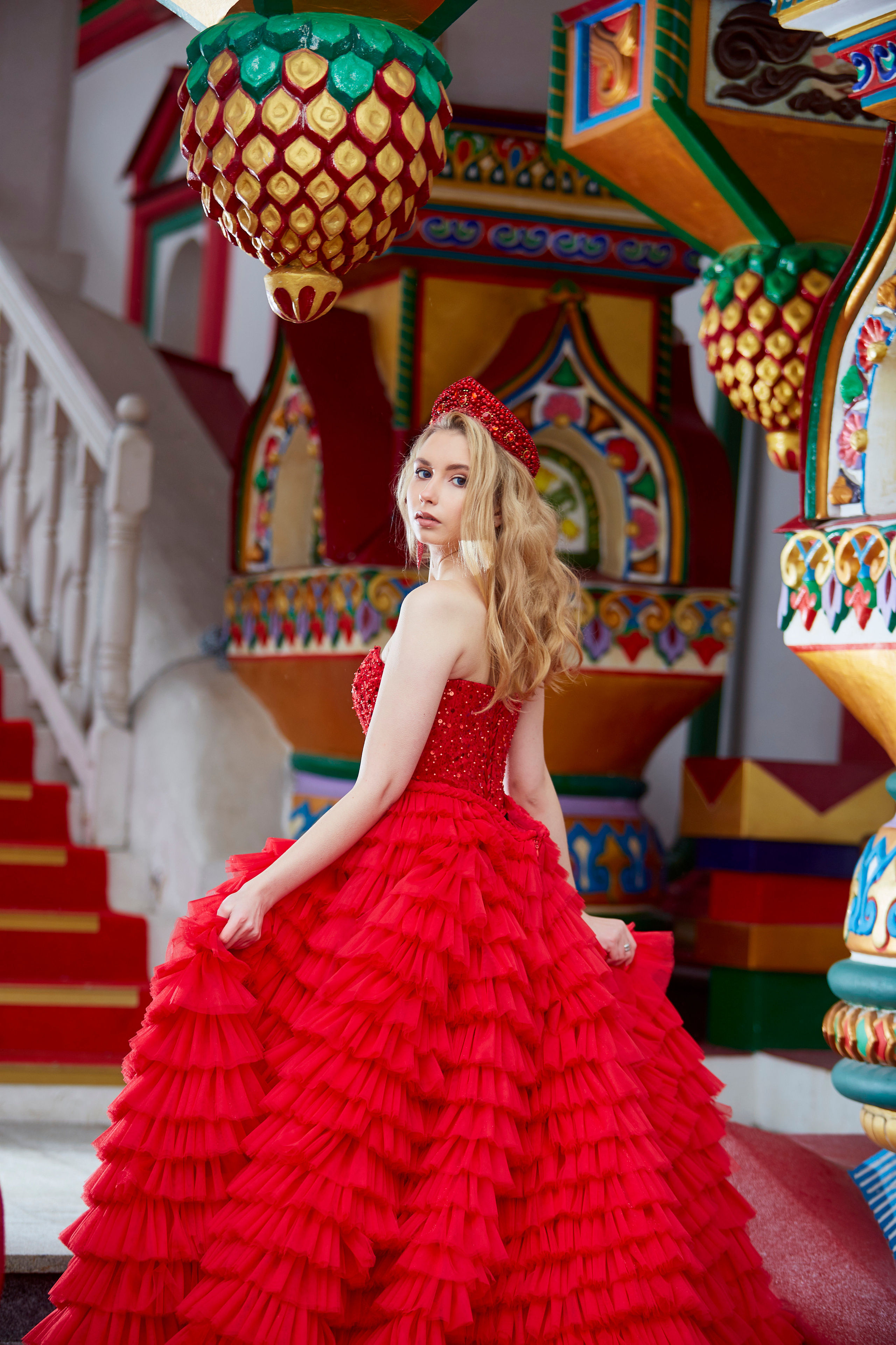 Фотосессия в русском стиле. Свадебный фотограф Москва и Московская область Борисов Сергей