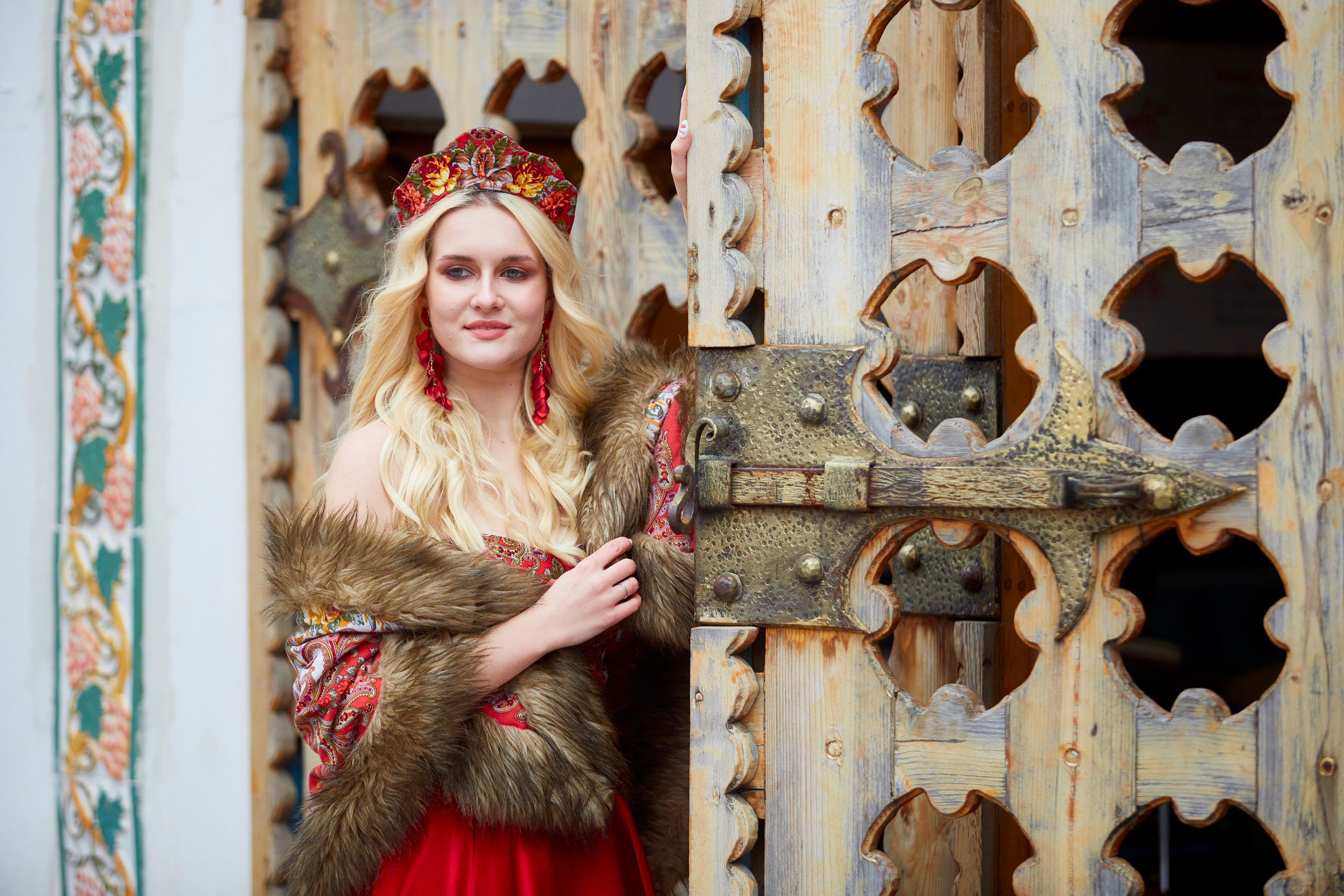 Фотосессия в русском стиле. Свадебный фотограф Москва и Московская область Борисов Сергей