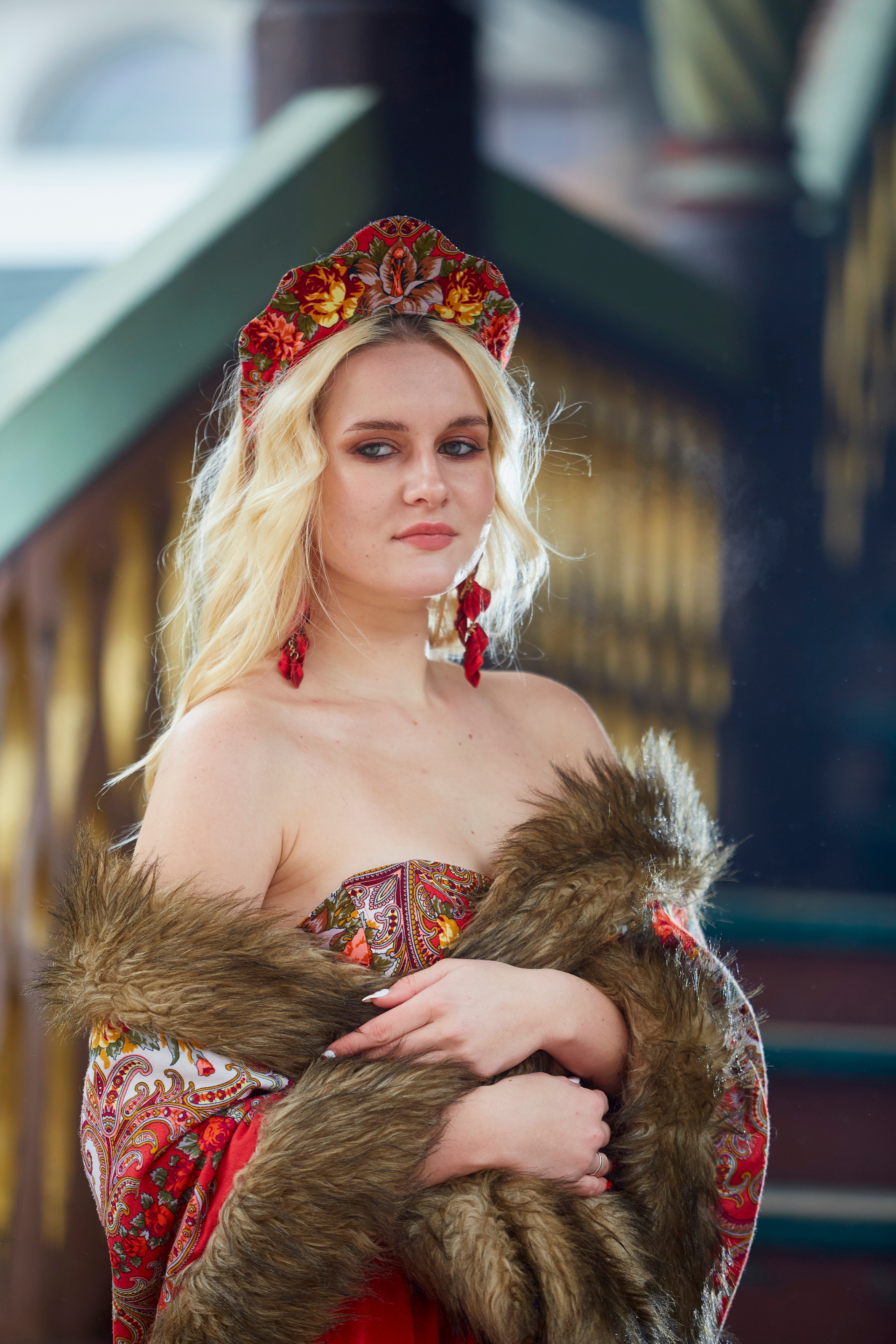 Фотосессия в русском стиле. Свадебный фотограф Москва и Московская область Борисов Сергей