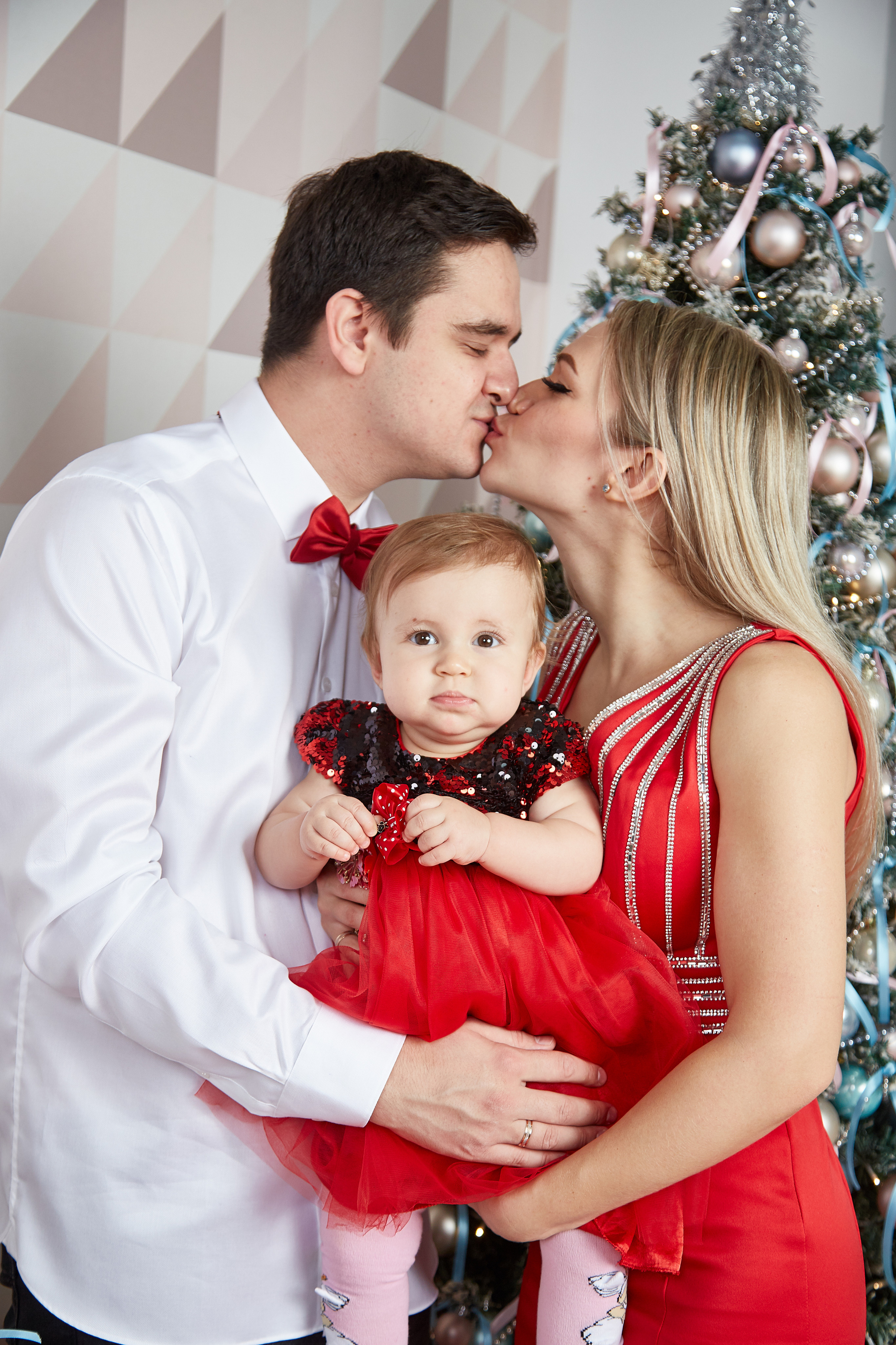 Новый год. Фотостудия. Семейная фотография. Свадебный фотограф Москва и Московская область Борисов Сергей