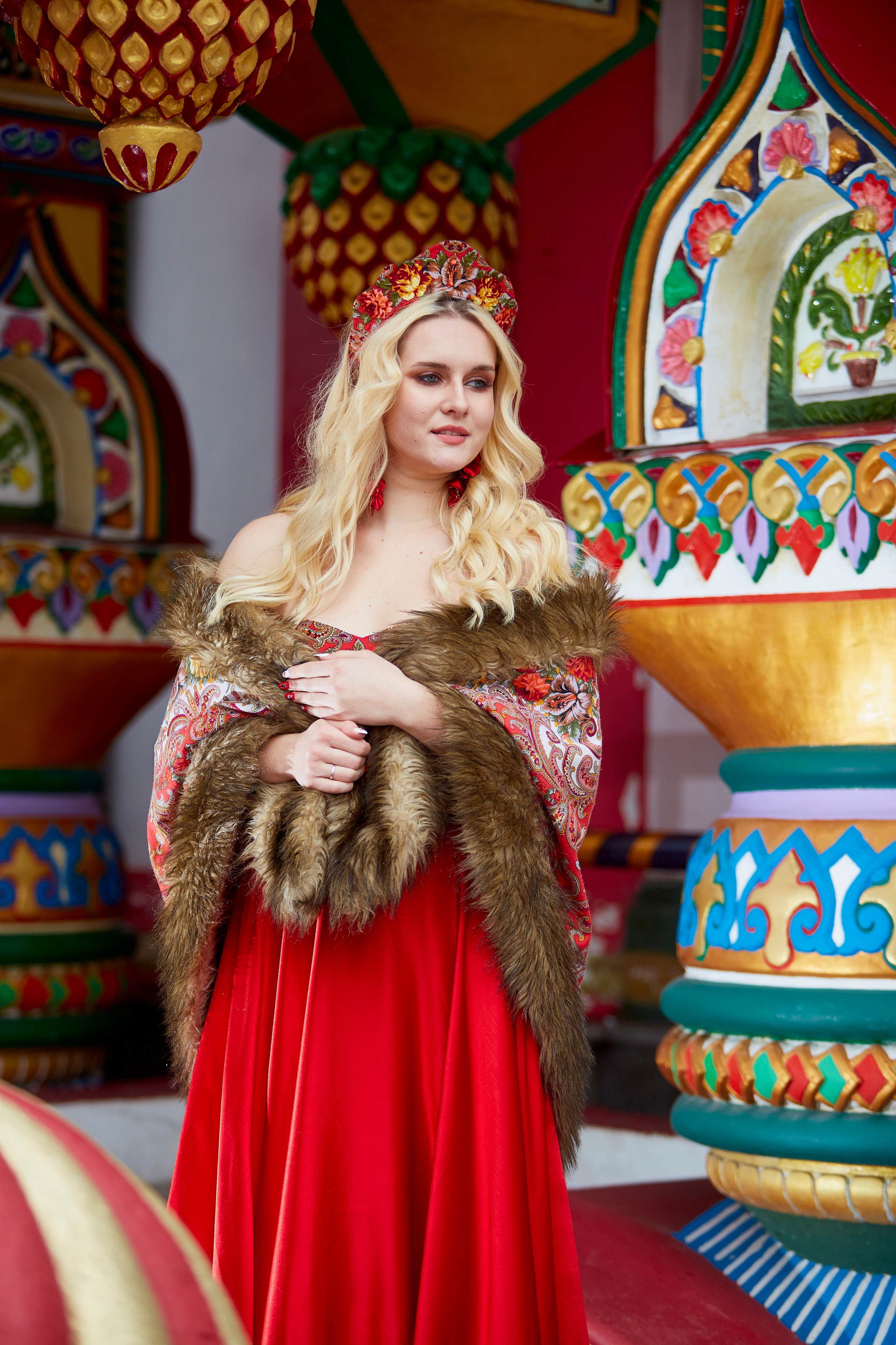 Фотосессия в русском стиле. Свадебный фотограф Москва и Московская область Борисов Сергей