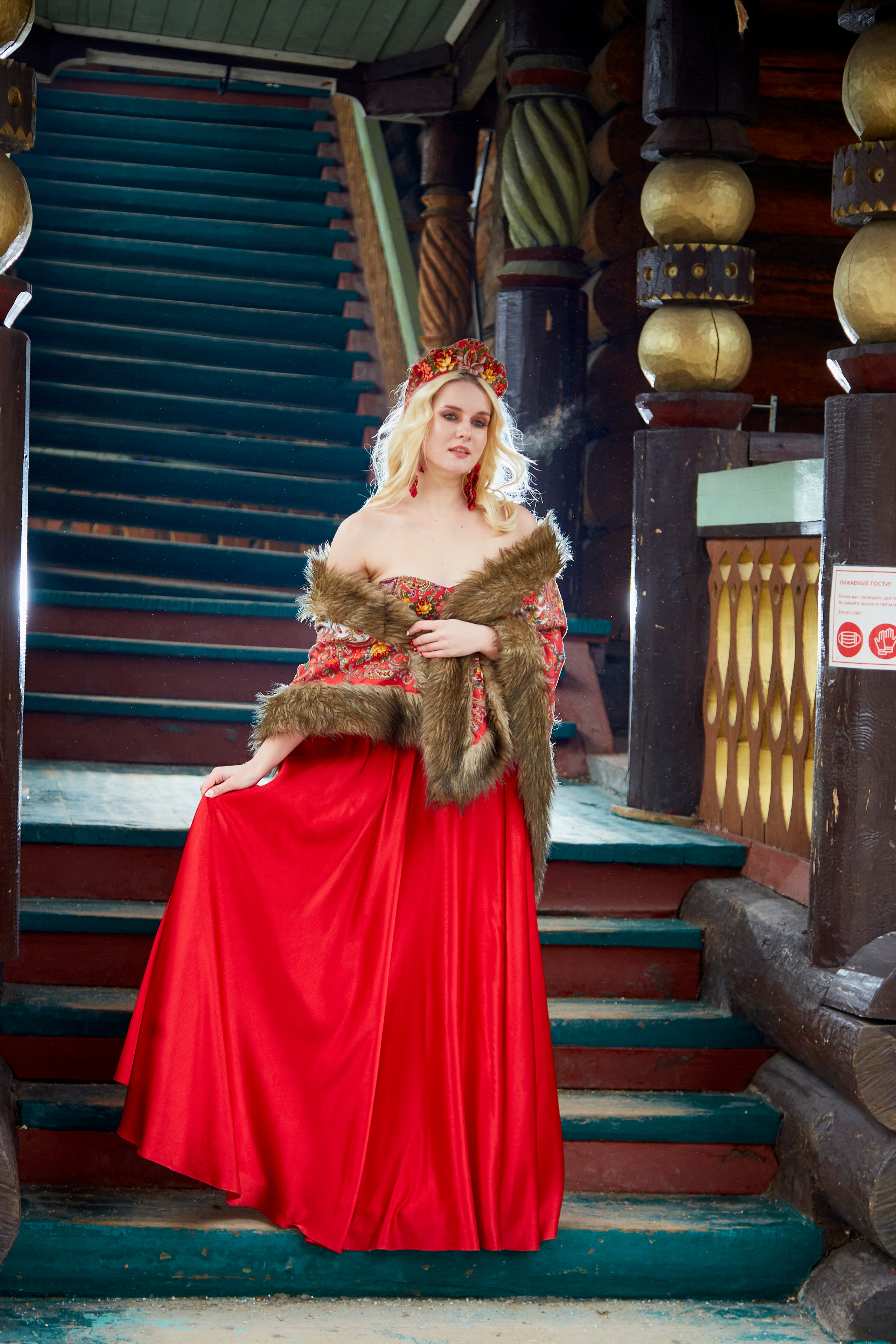 Фотосессия в русском стиле. Свадебный фотограф Москва и Московская область Борисов Сергей