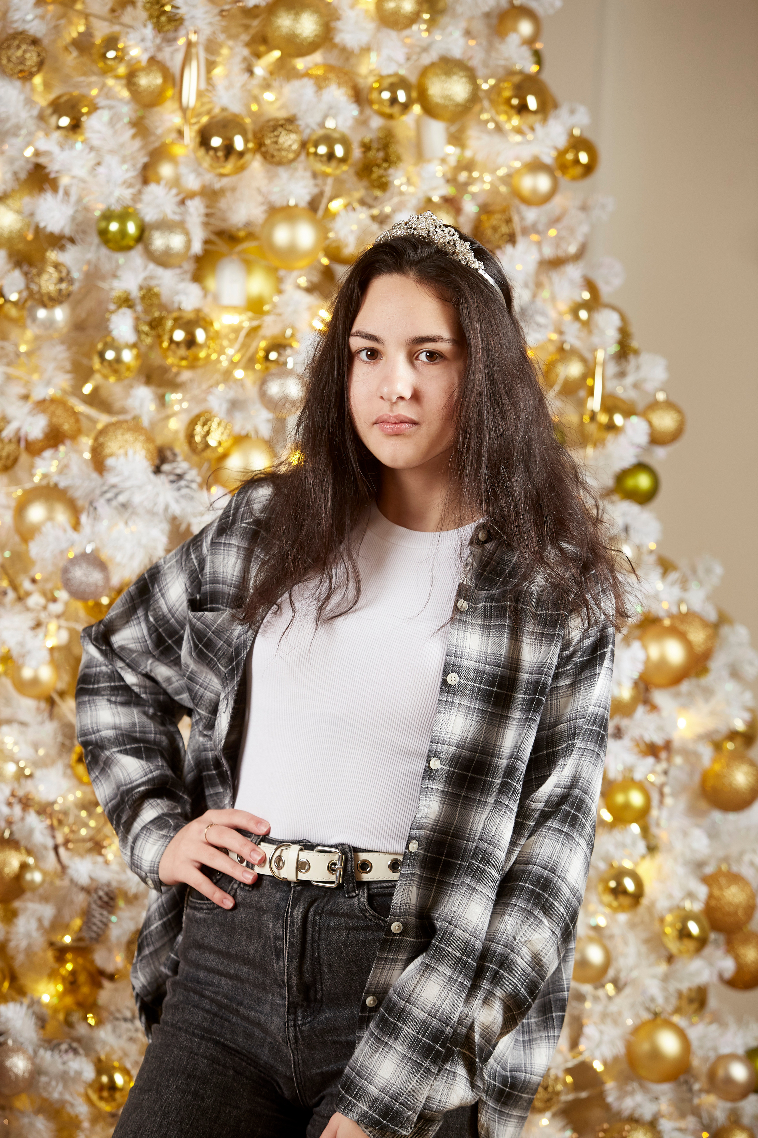 Новогодняя фотосессия в студии. Свадебный фотограф Москва и Московская область Борисов Сергей