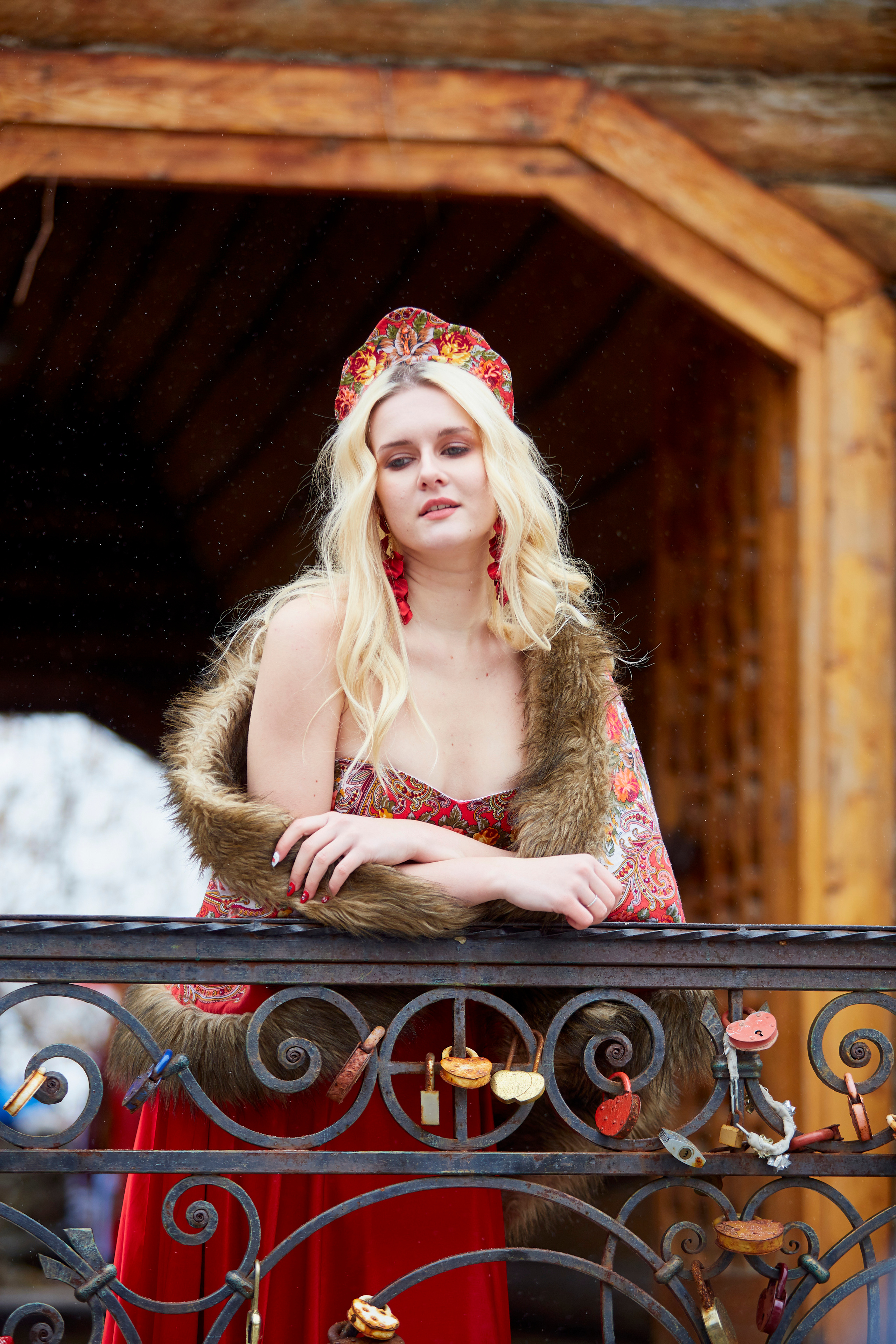 Фотосессия в русском стиле. Свадебный фотограф Москва и Московская область Борисов Сергей