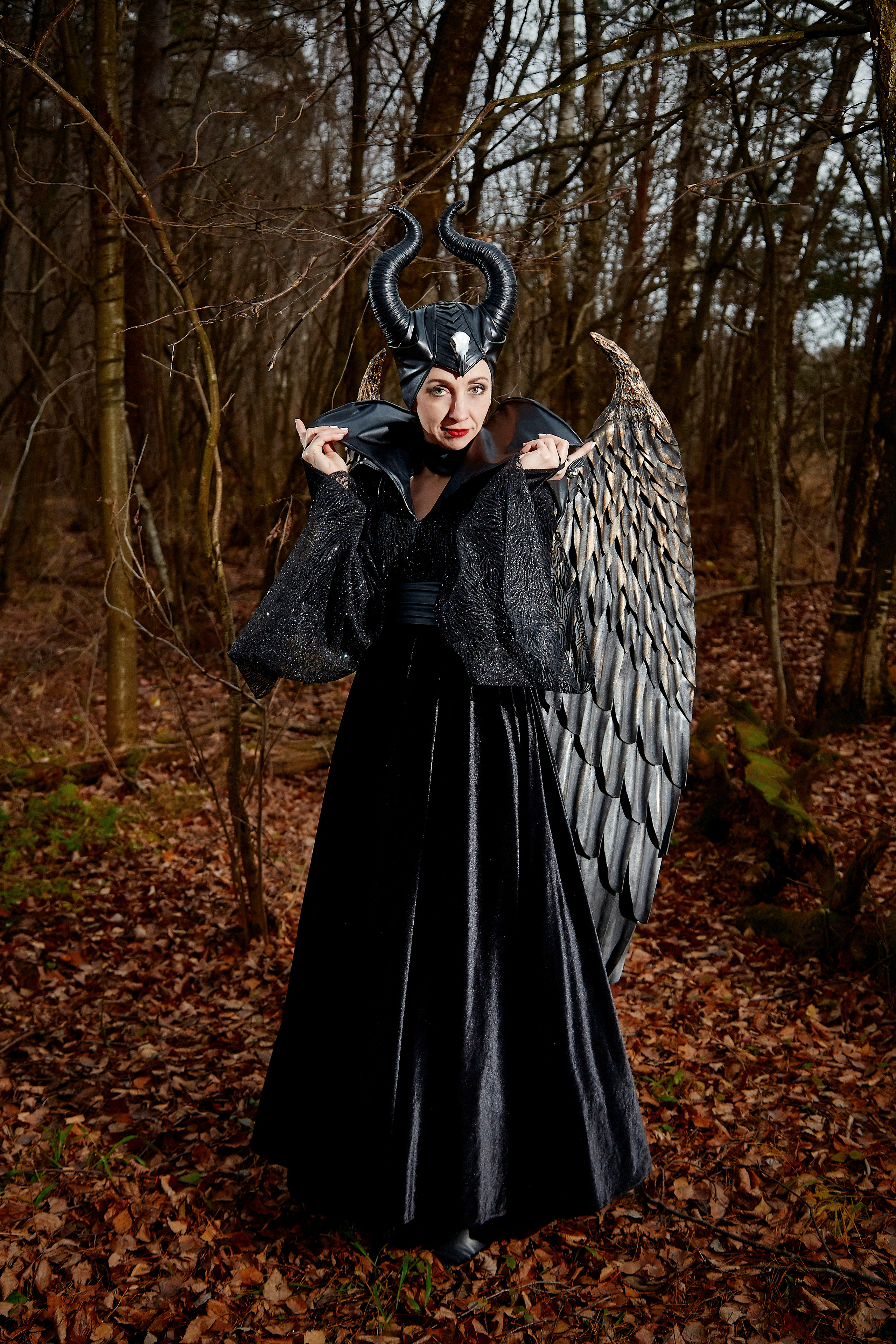 Фотосессия для ведущей. Образ "Малифисента". Свадебный фотограф Москва и Московская область Борисов Сергей