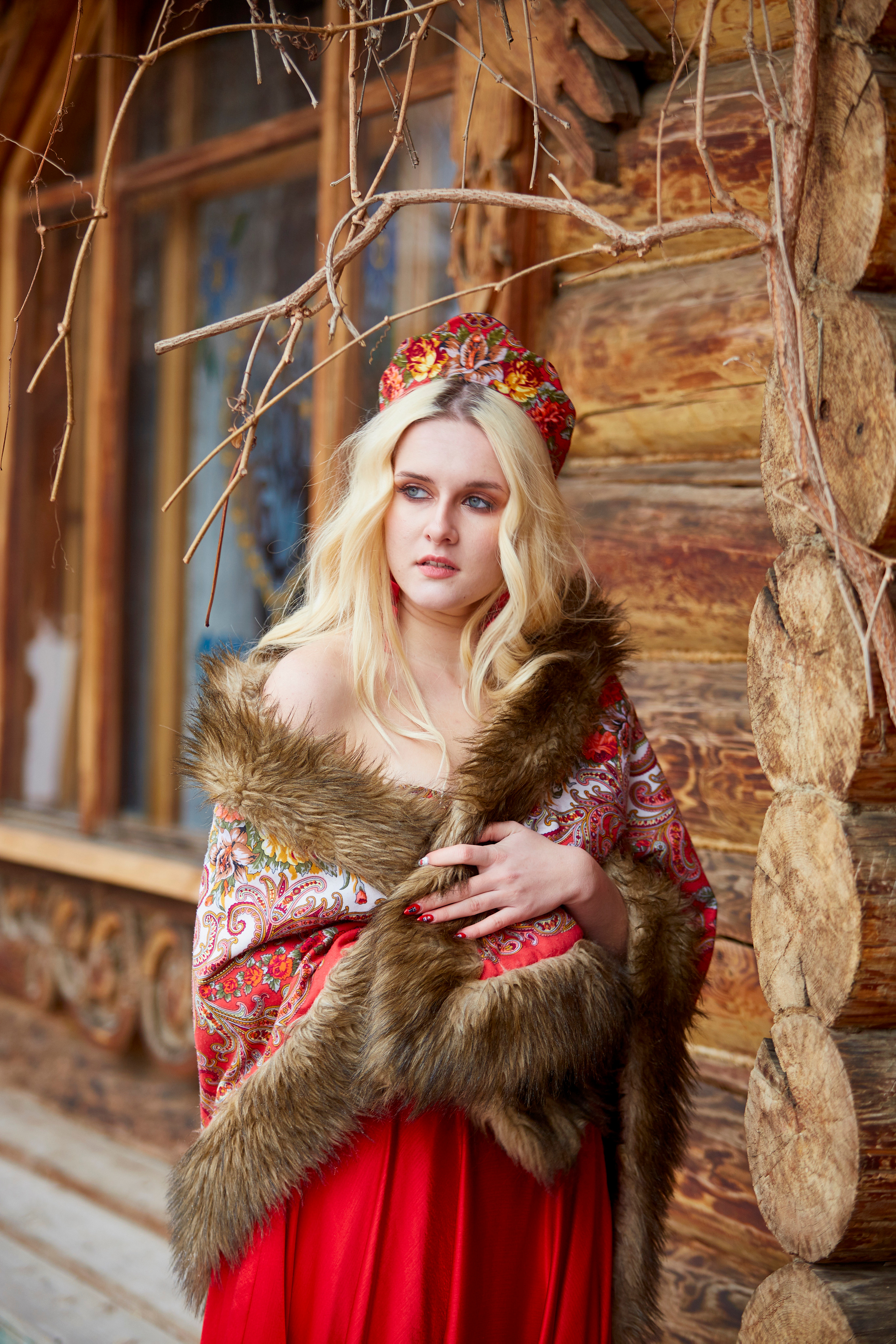 Фотосессия в русском стиле. Свадебный фотограф Москва и Московская область Борисов Сергей