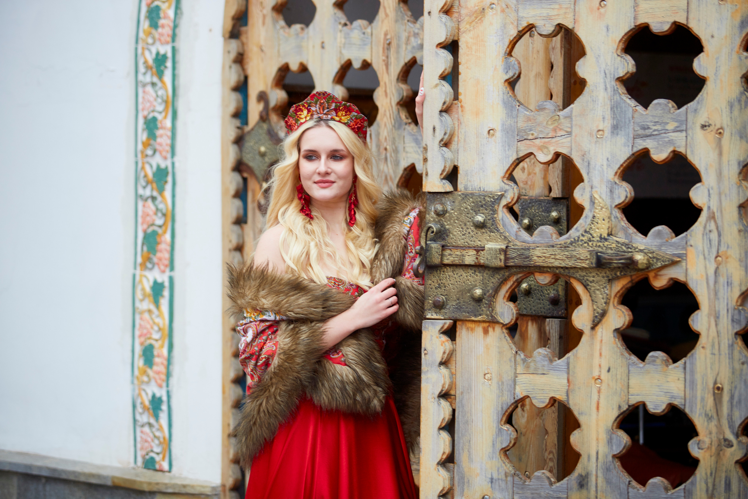 Фотосессия в русском стиле. Свадебный фотограф Москва и Московская область Борисов Сергей