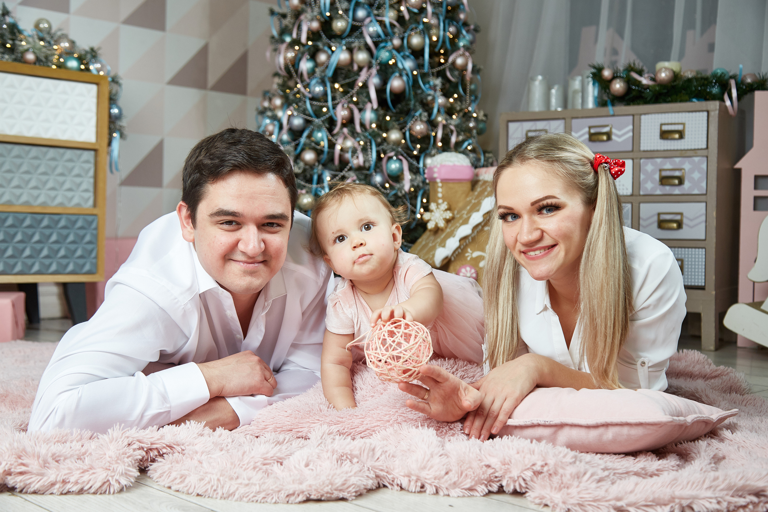 Новый год. Фотостудия. Семейная фотография. Свадебный фотограф Москва и Московская область Борисов Сергей