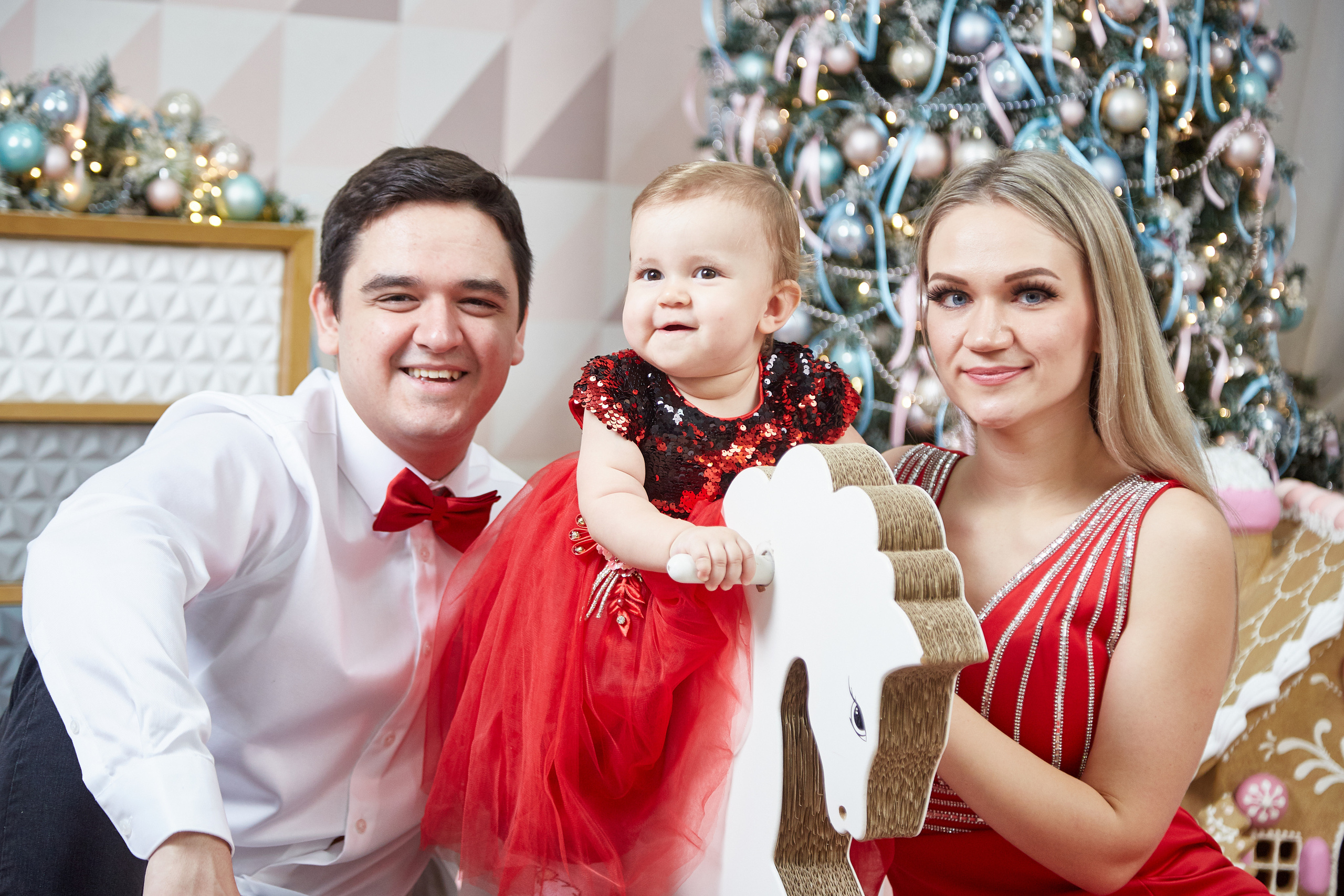 Новый год. Фотостудия. Семейная фотография. Свадебный фотограф Москва и Московская область Борисов Сергей