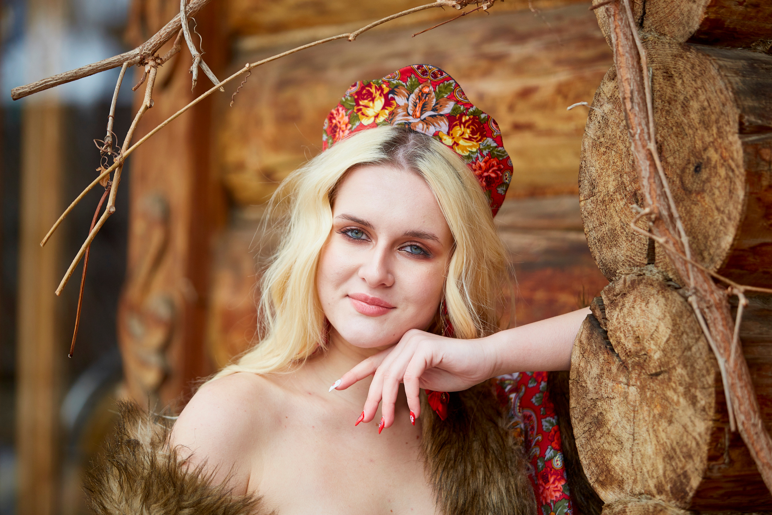 Фотосессия в русском стиле. Свадебный фотограф Москва и Московская область Борисов Сергей