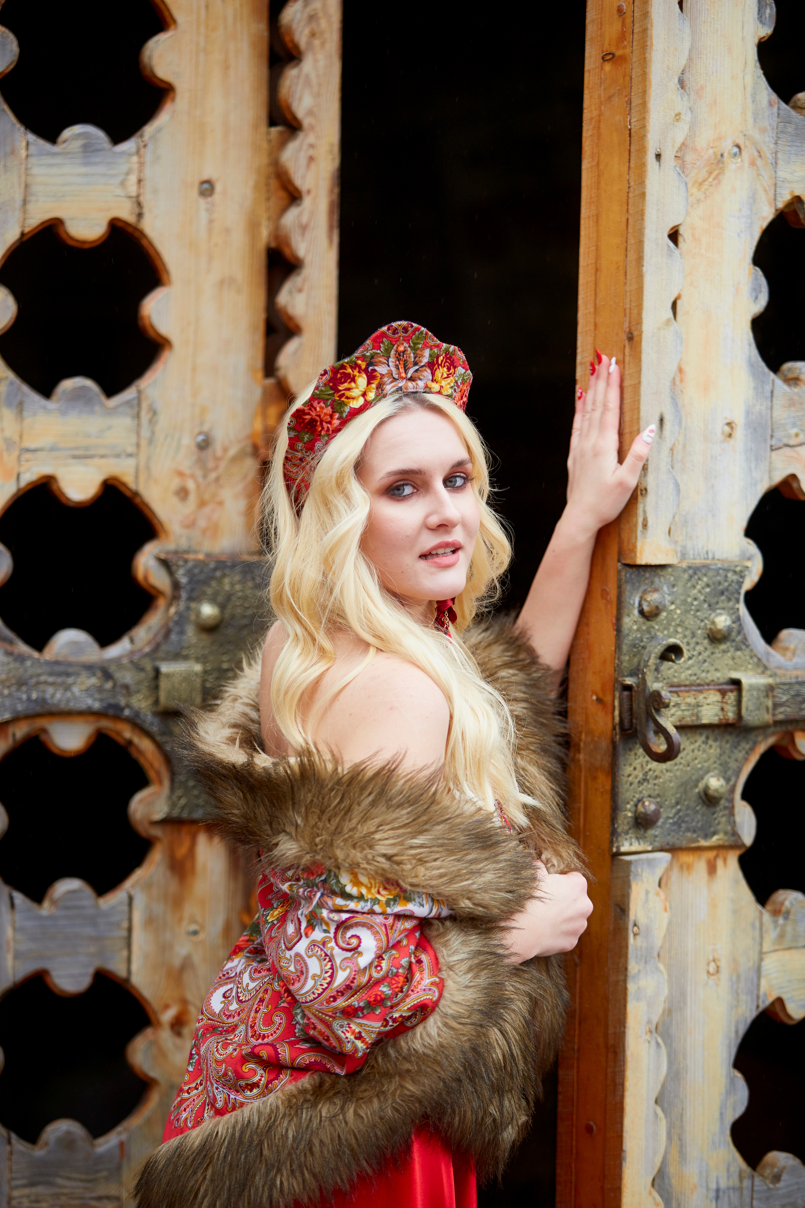 Фотосессия в русском стиле. Свадебный фотограф Москва и Московская область Борисов Сергей