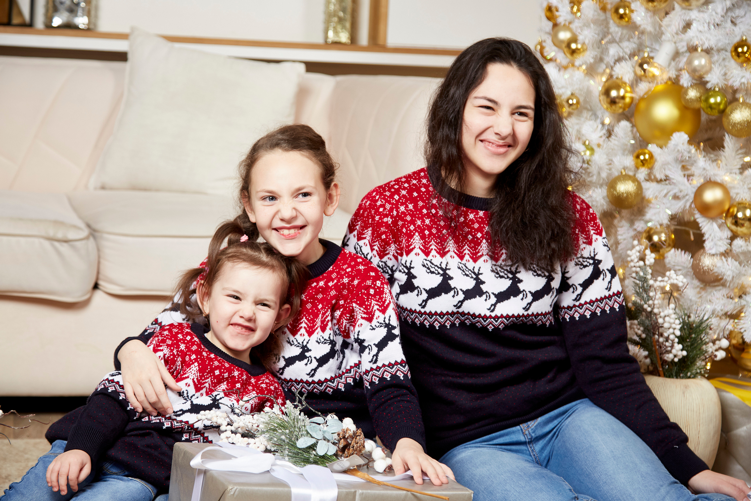Новогодняя фотосессия в студии. Свадебный фотограф Москва и Московская область Борисов Сергей