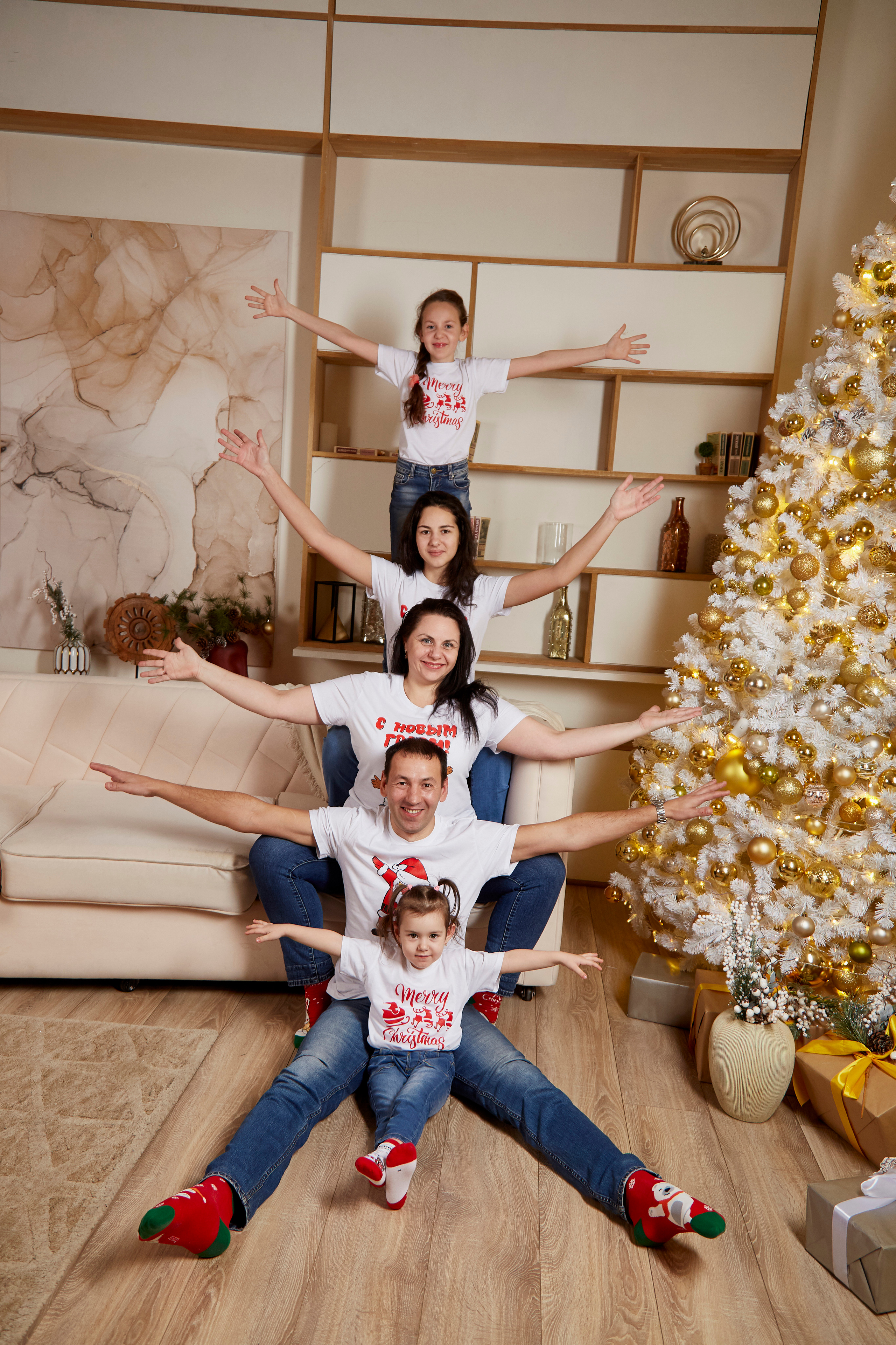 Новогодняя фотосессия в студии. Свадебный фотограф Москва и Московская область Борисов Сергей