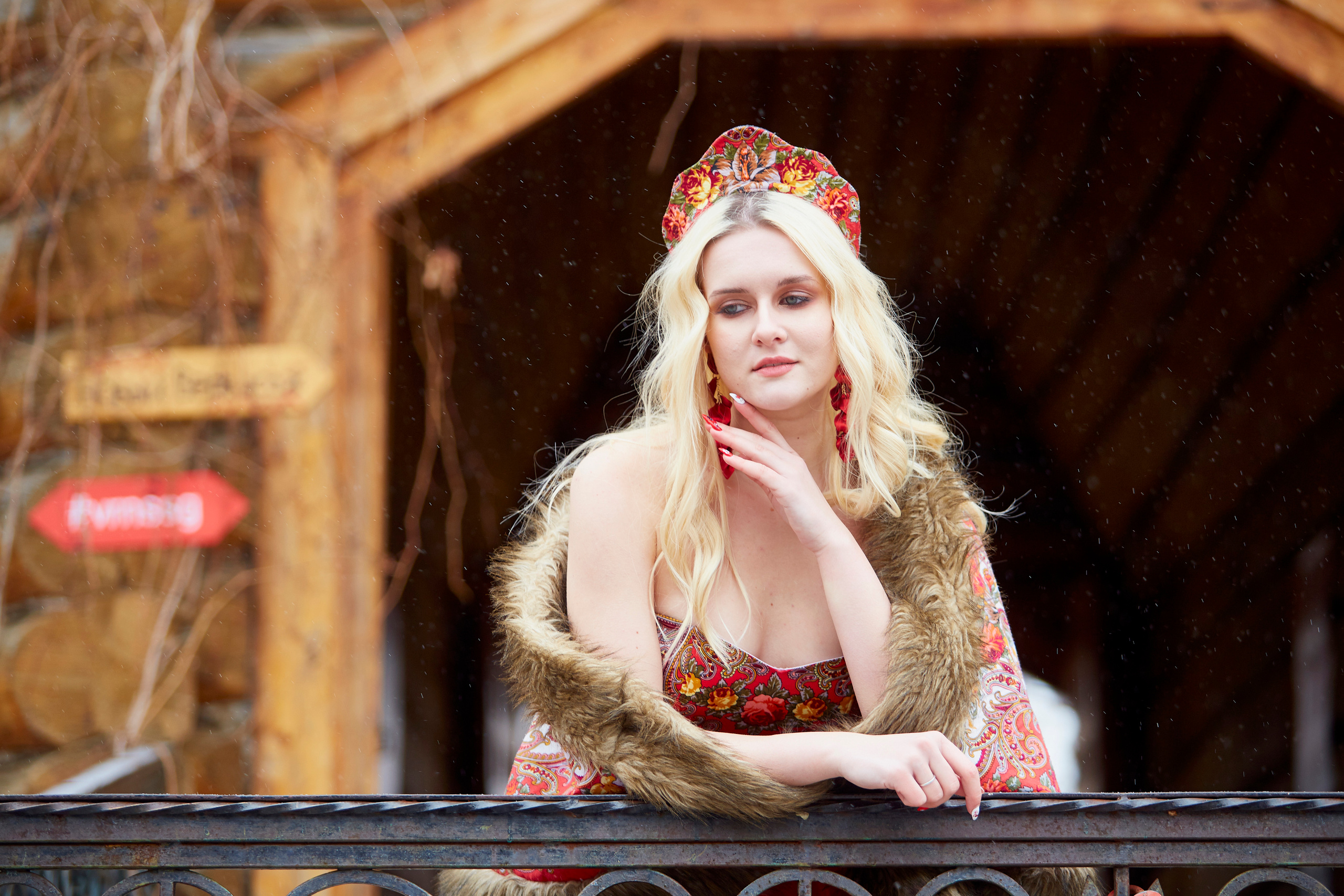 Фотосессия в русском стиле. Свадебный фотограф Москва и Московская область Борисов Сергей