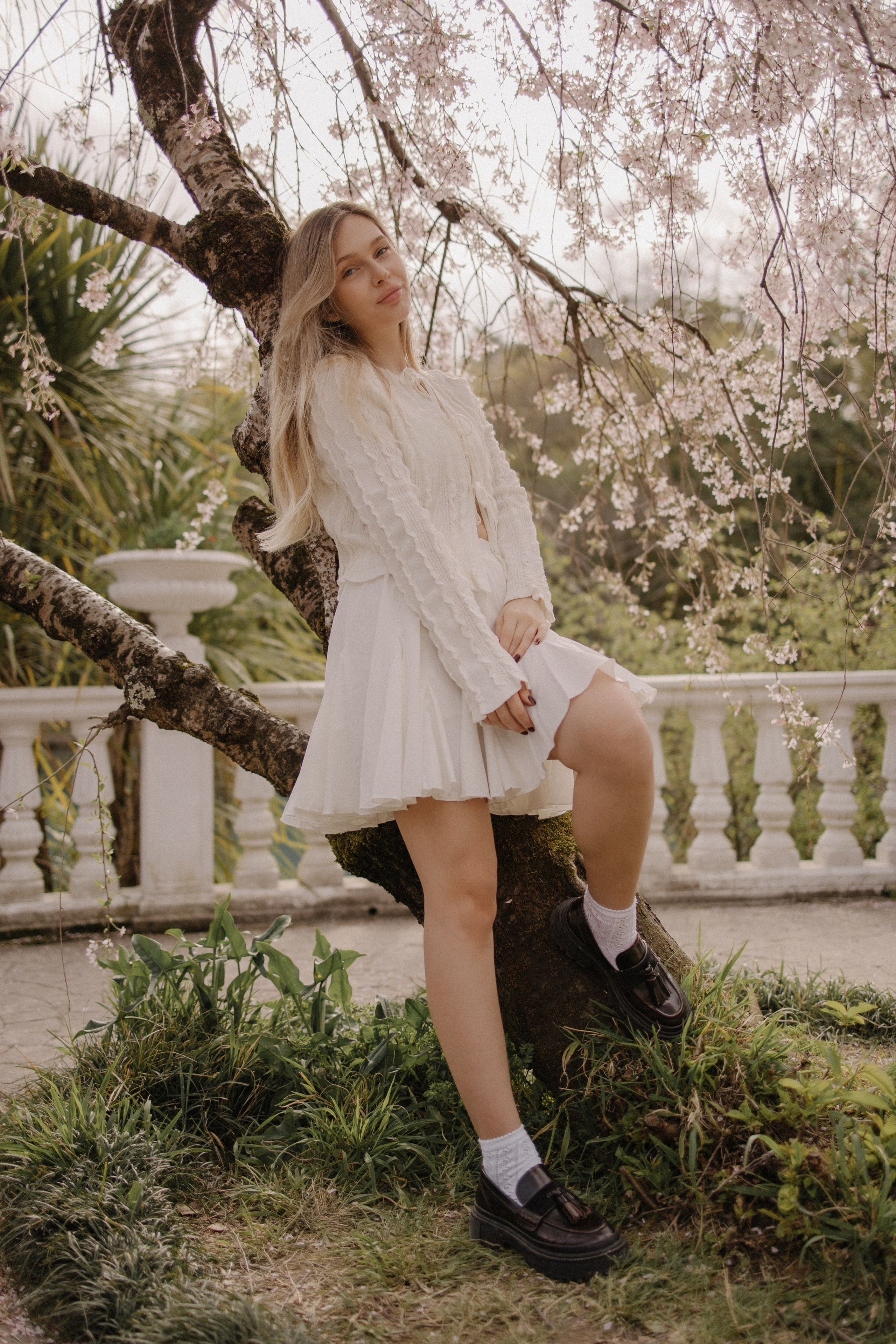 Света в сакуре. Фотограф Сочи Адлер Сириус Красная поляна Олеся Минив