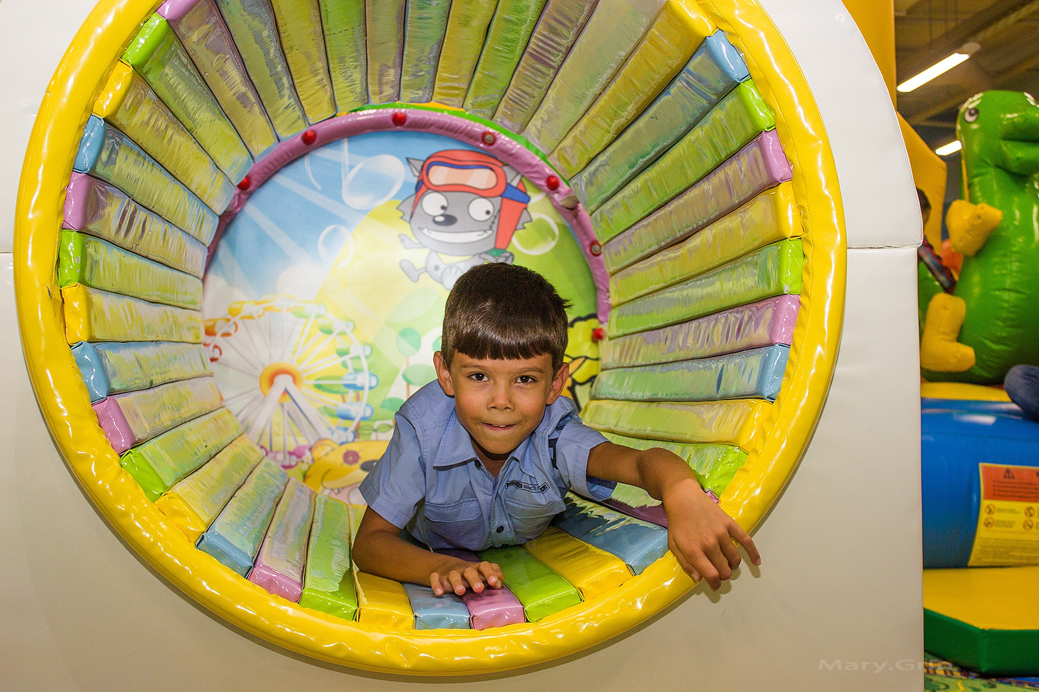 День рождения в стиле свинки Пеппа в Изумрудном городе. Детский и семейный фотограф, фотограф мероприятий Нижний Новгород