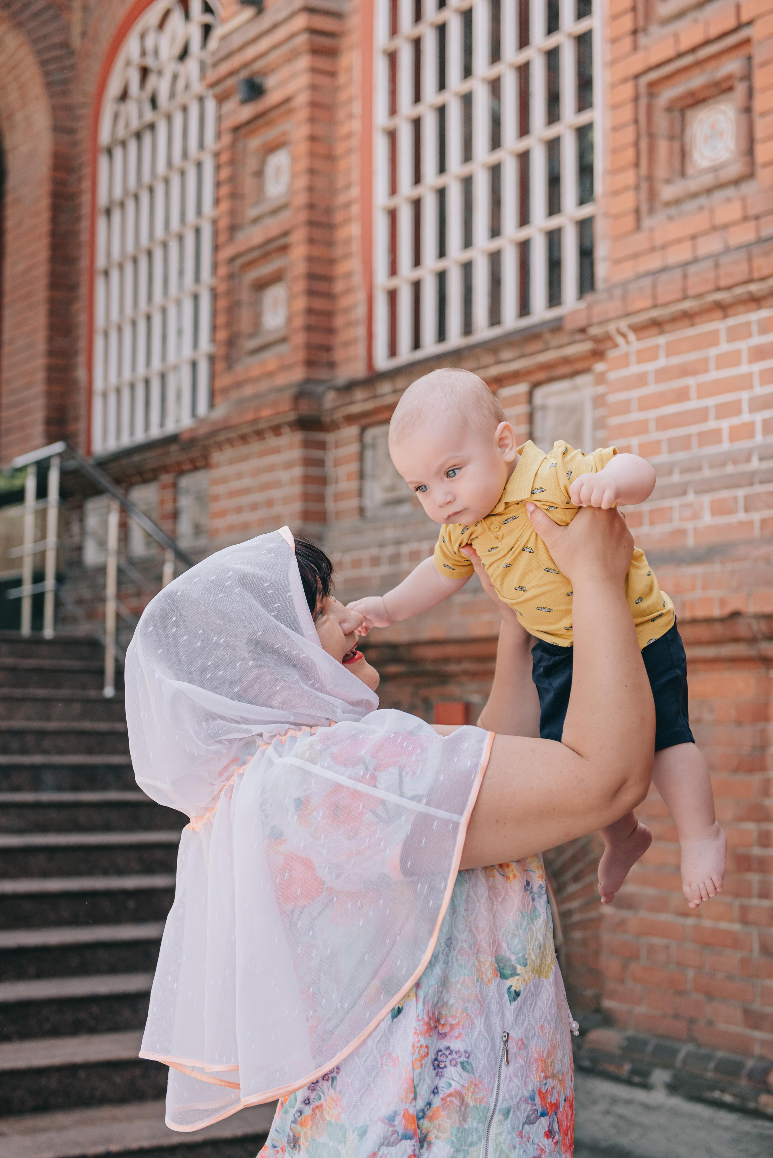 Крещение Георгия. Фотограф в Краснодаре Зеленкина Дарья
