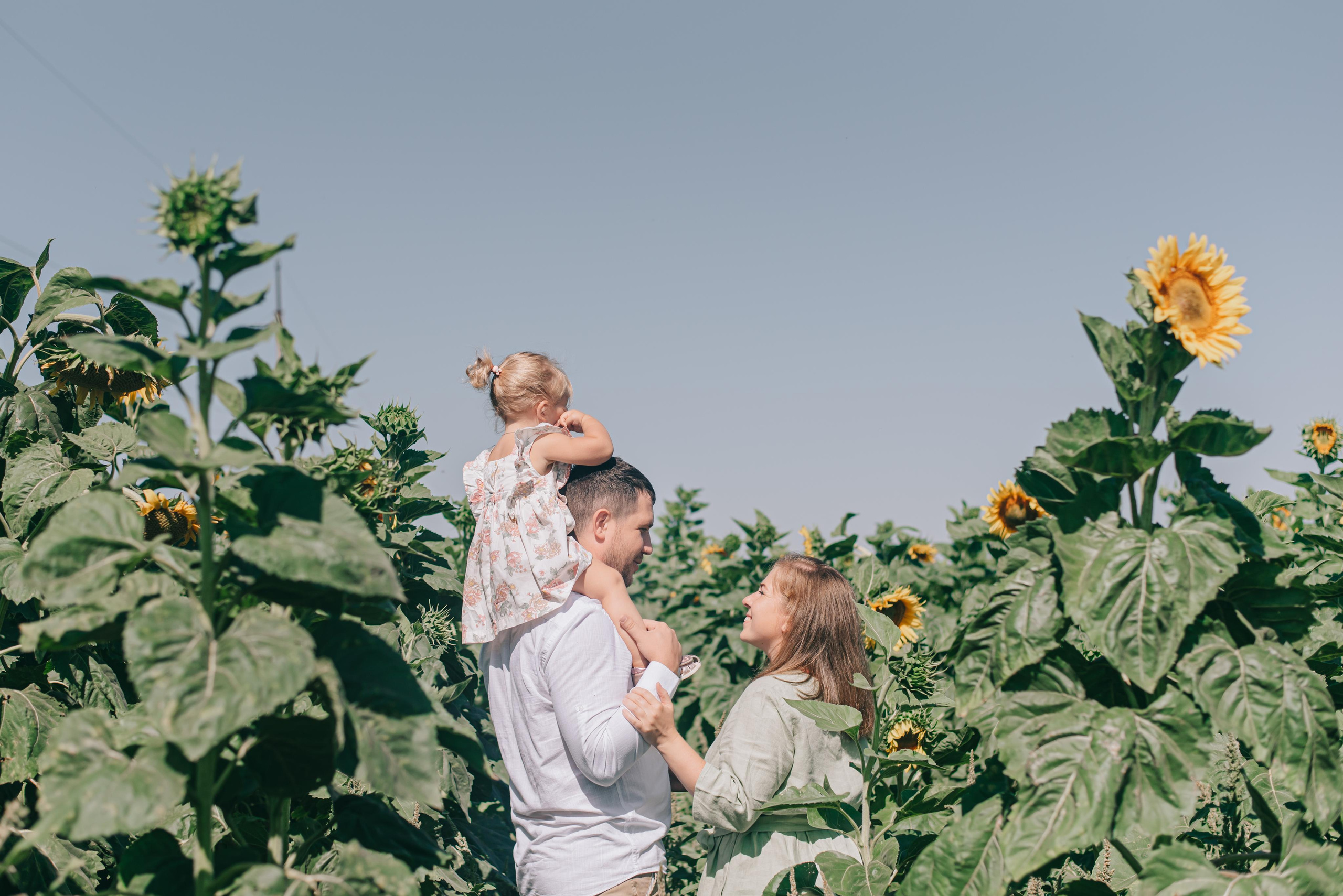 Андрей, Настя и Полинка. Фотограф в Краснодаре Зеленкина Дарья