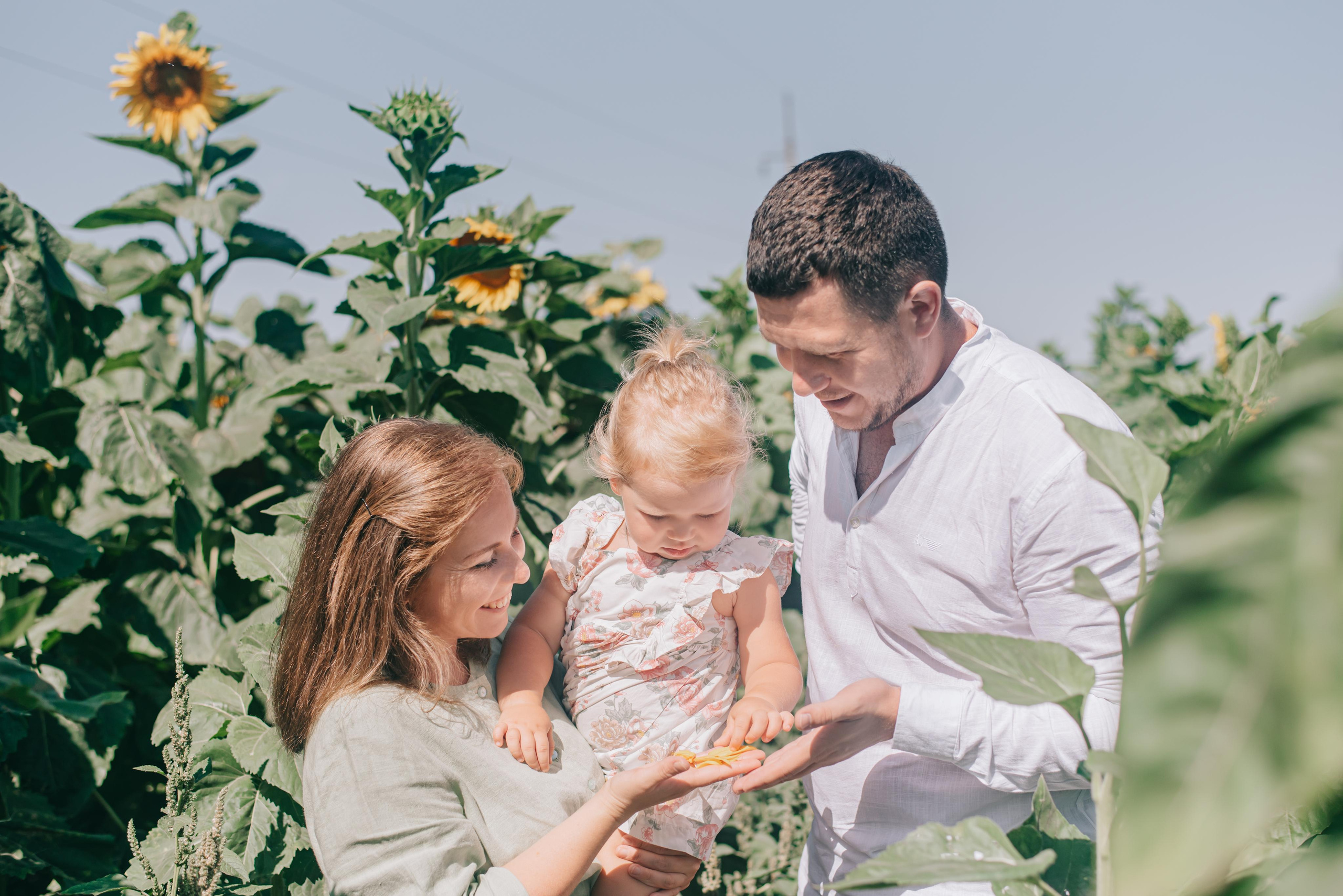Андрей, Настя и Полинка. Фотограф в Краснодаре Зеленкина Дарья