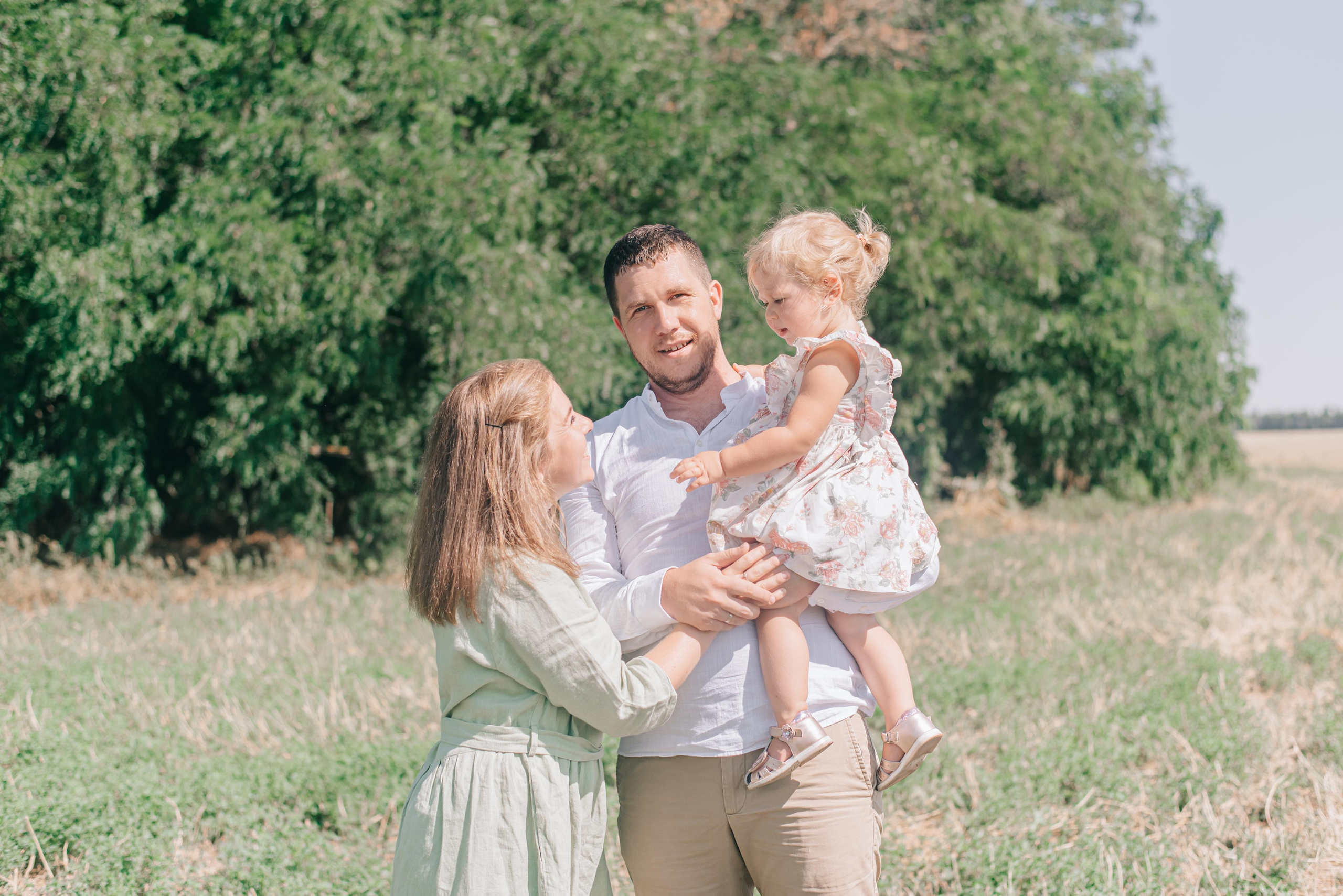 Андрей, Настя и Полинка. Фотограф в Краснодаре Зеленкина Дарья