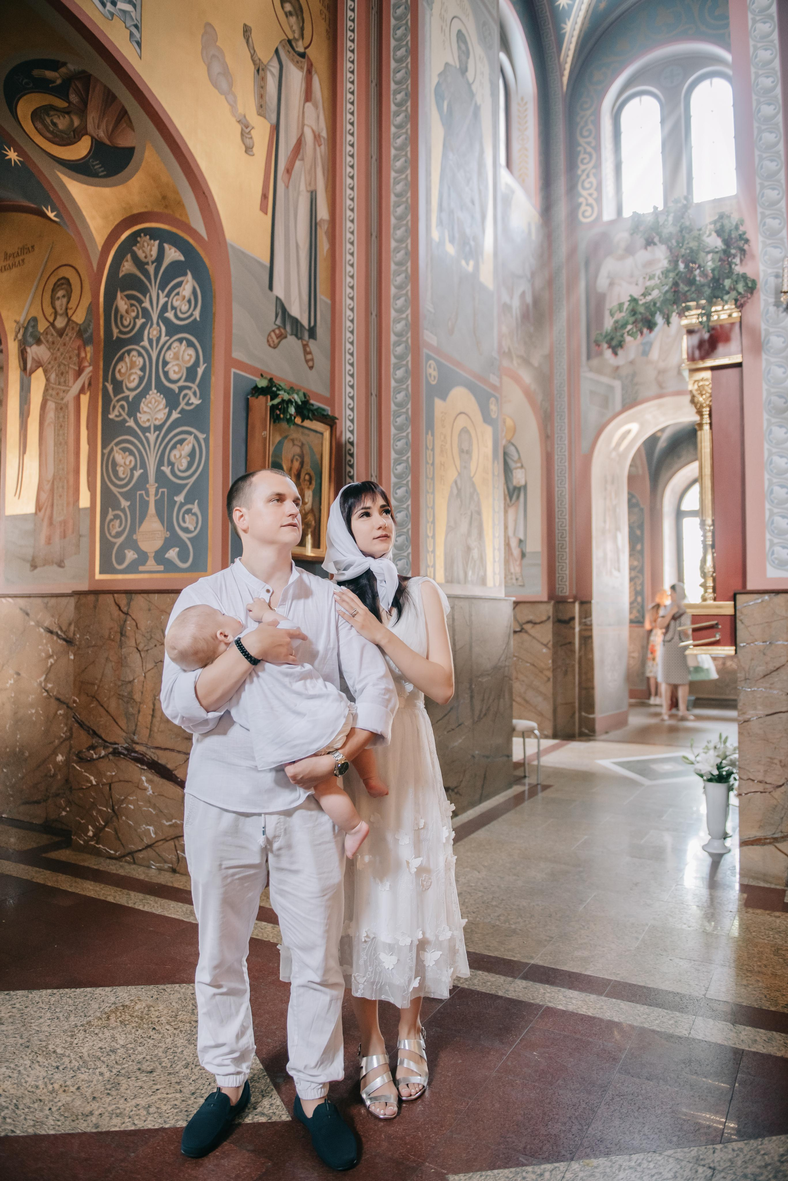 Крещение Георгия. Фотограф в Краснодаре Зеленкина Дарья