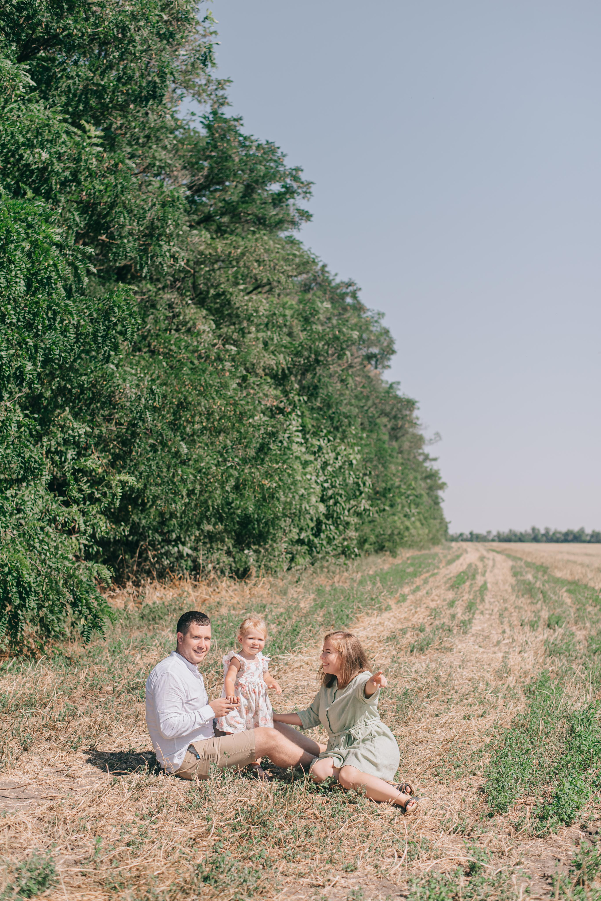 Андрей, Настя и Полинка. Фотограф в Краснодаре Зеленкина Дарья