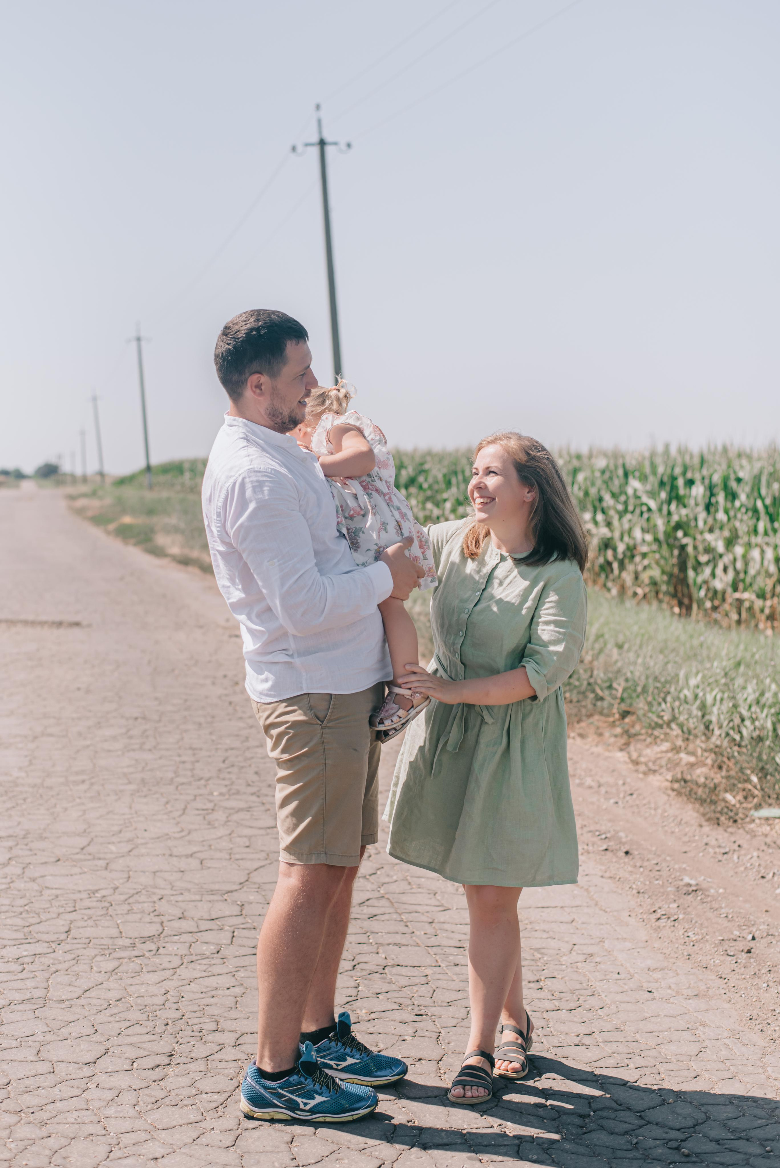 Андрей, Настя и Полинка. Фотограф в Краснодаре Зеленкина Дарья