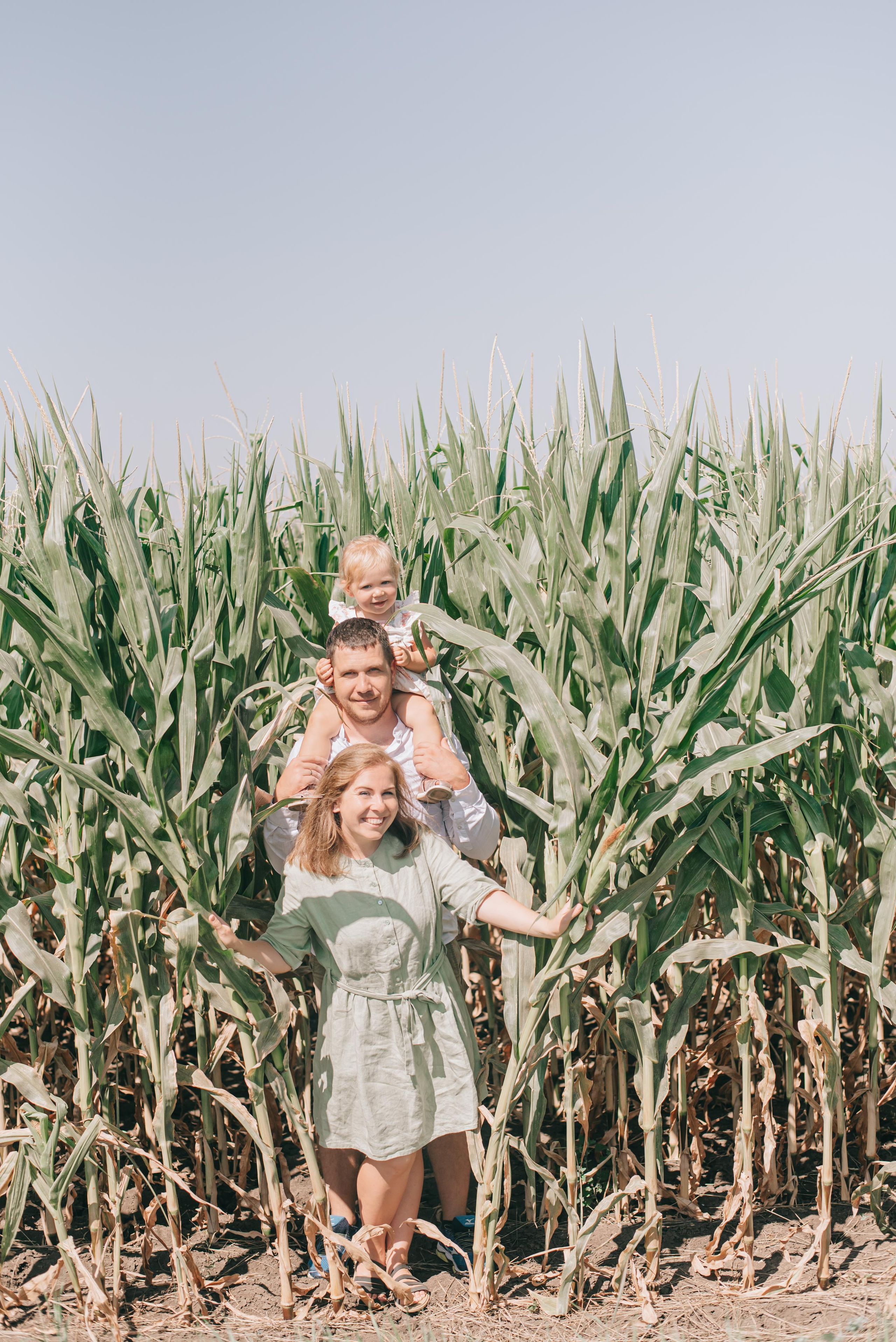 Андрей, Настя и Полинка. Фотограф в Краснодаре Зеленкина Дарья